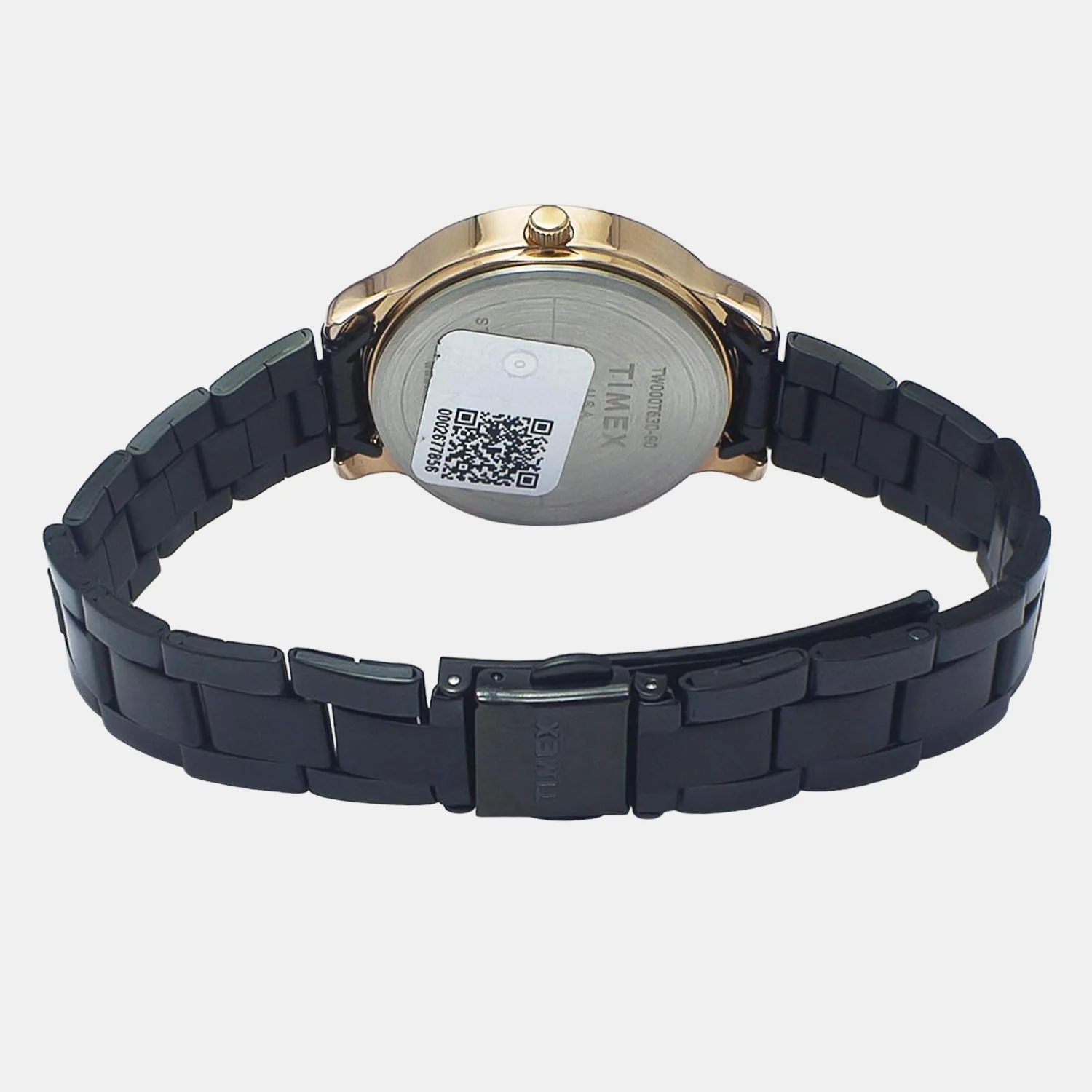 Women Quartz Black Dial Analog Stainless Steel Watch TW000T630 - Image 5