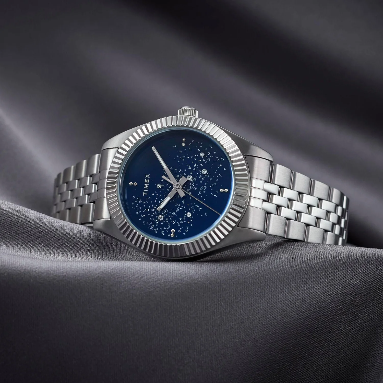 Women Quartz Blue Dial Analog Steel Watch TW2Y20100UJ - Image 7