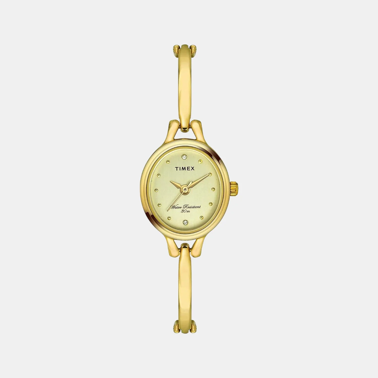 Women Quartz Gold Dial Analog Brass Watch TW0TL9311