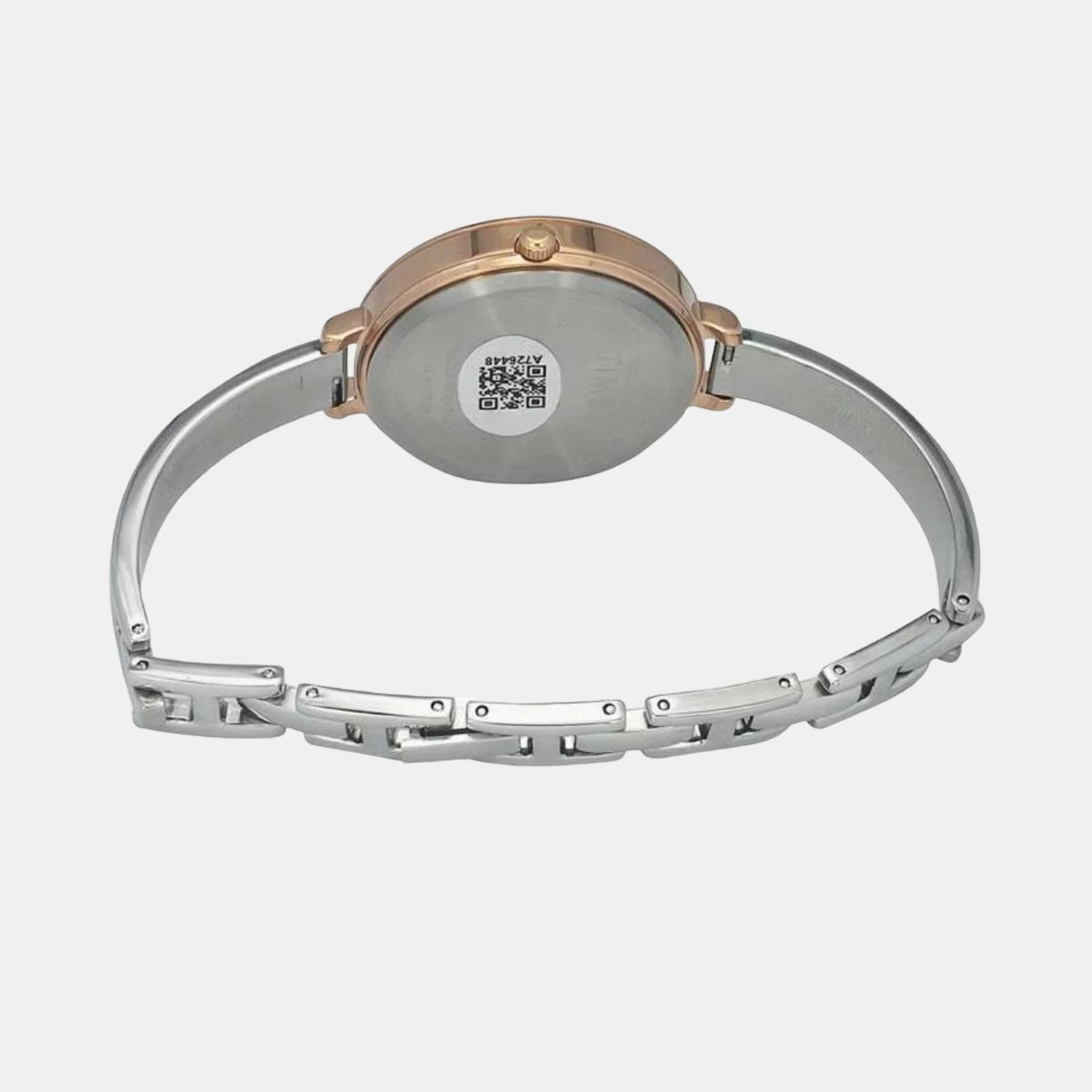 Women Quartz Silver Dial Analog Stainless Steel Watch TWEL12819 - Image 3