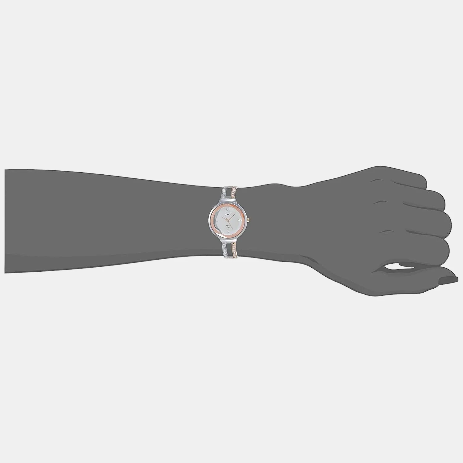 Women Quartz Silver Dial Analog Stainless Steel Watch TWEL13400 - Image 5