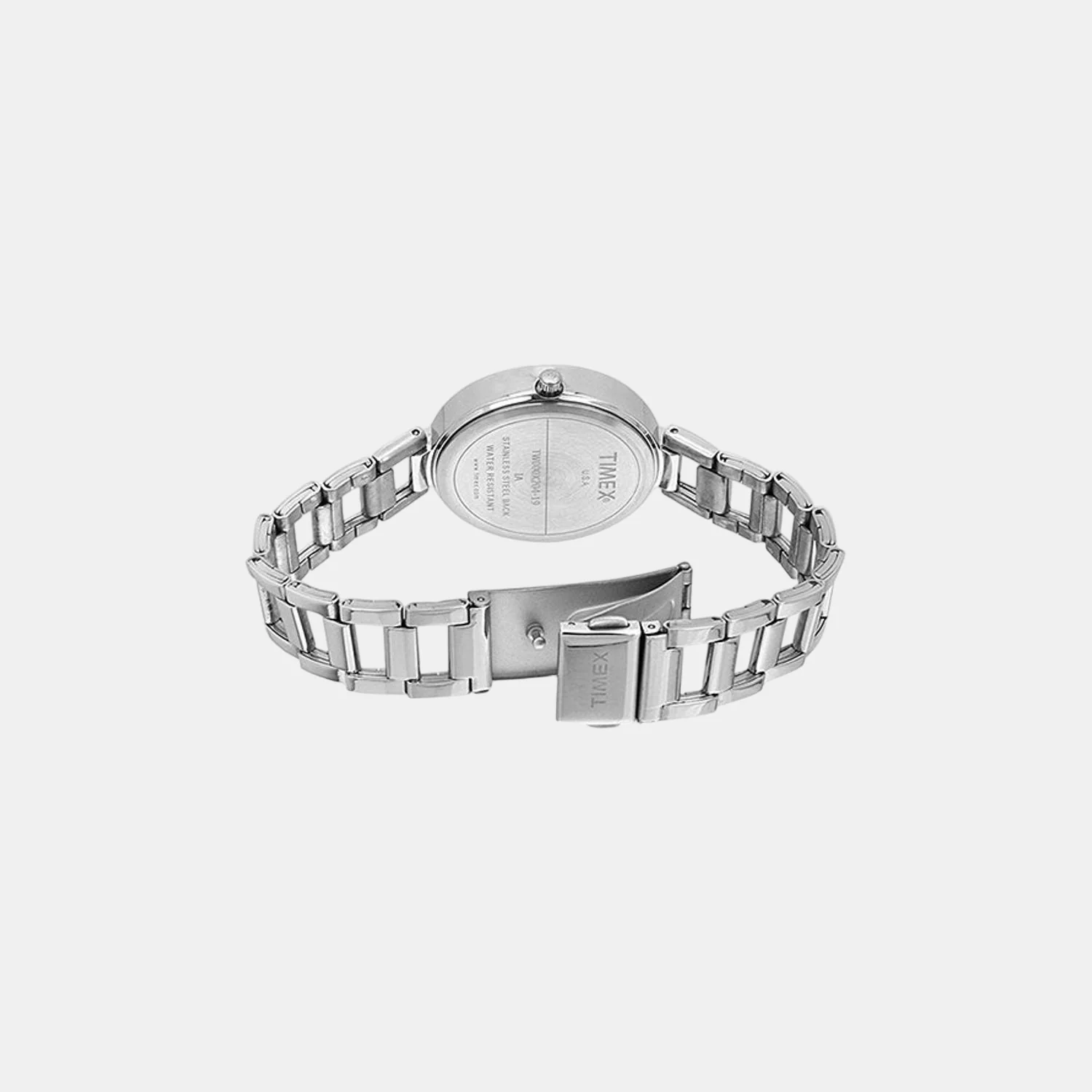 Women Quartz Silver Dial Chronograph Stainless Steel Watch TW000X204 - Image 2