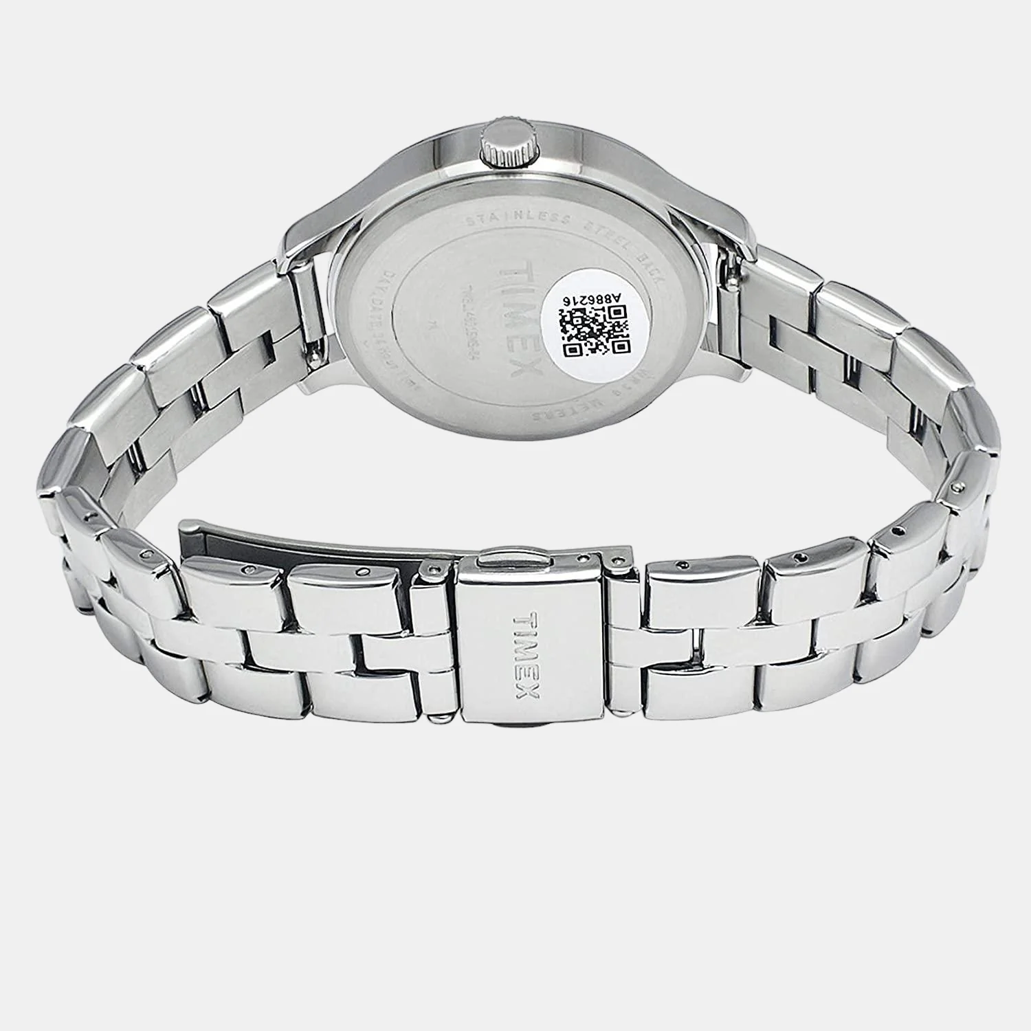 Women Quartz Silver Dial Chronograph Stainless Steel Watch TWEL14800 - Image 4