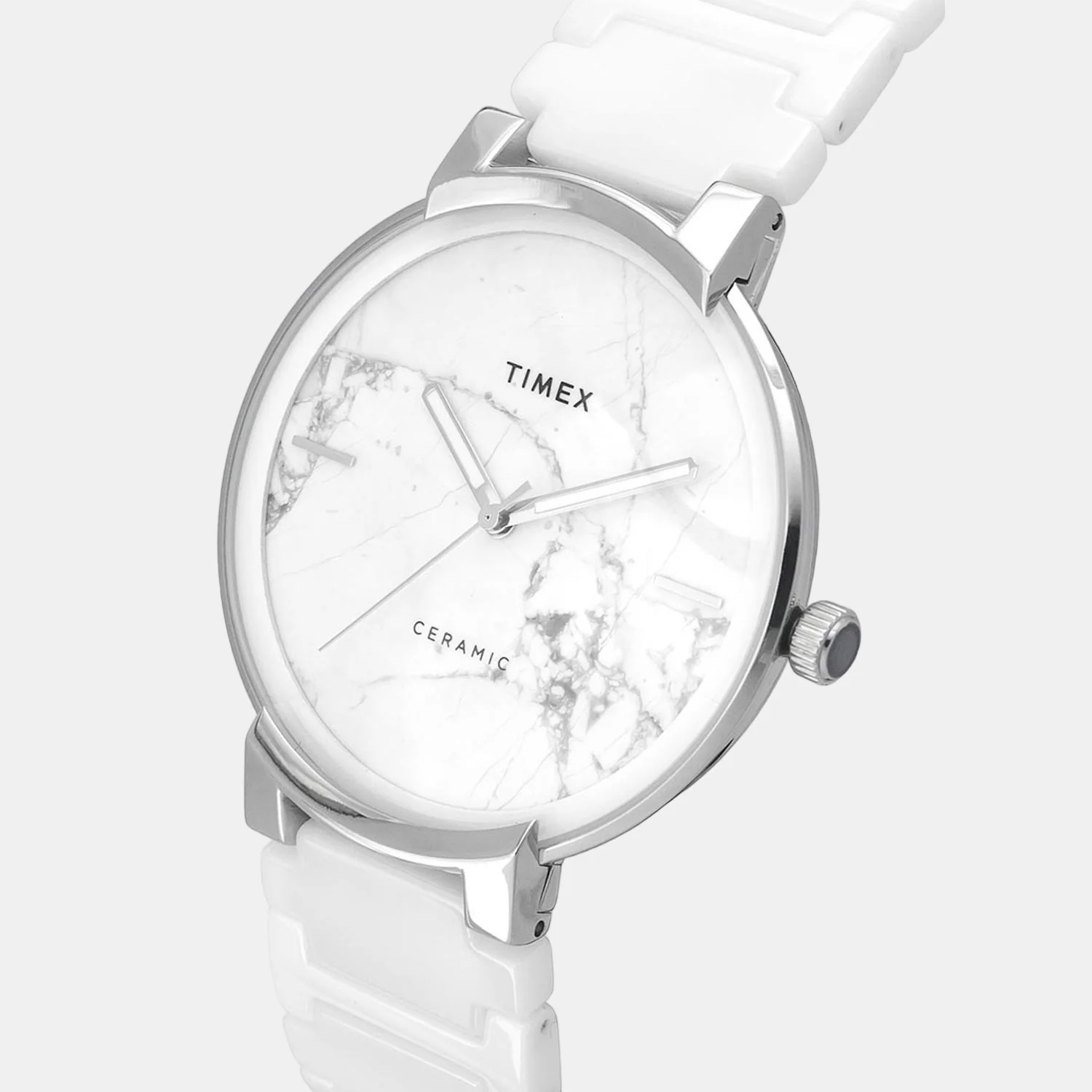 Women Quartz White Dial Analog Ceramic Watch TWEG21200 - Image 5