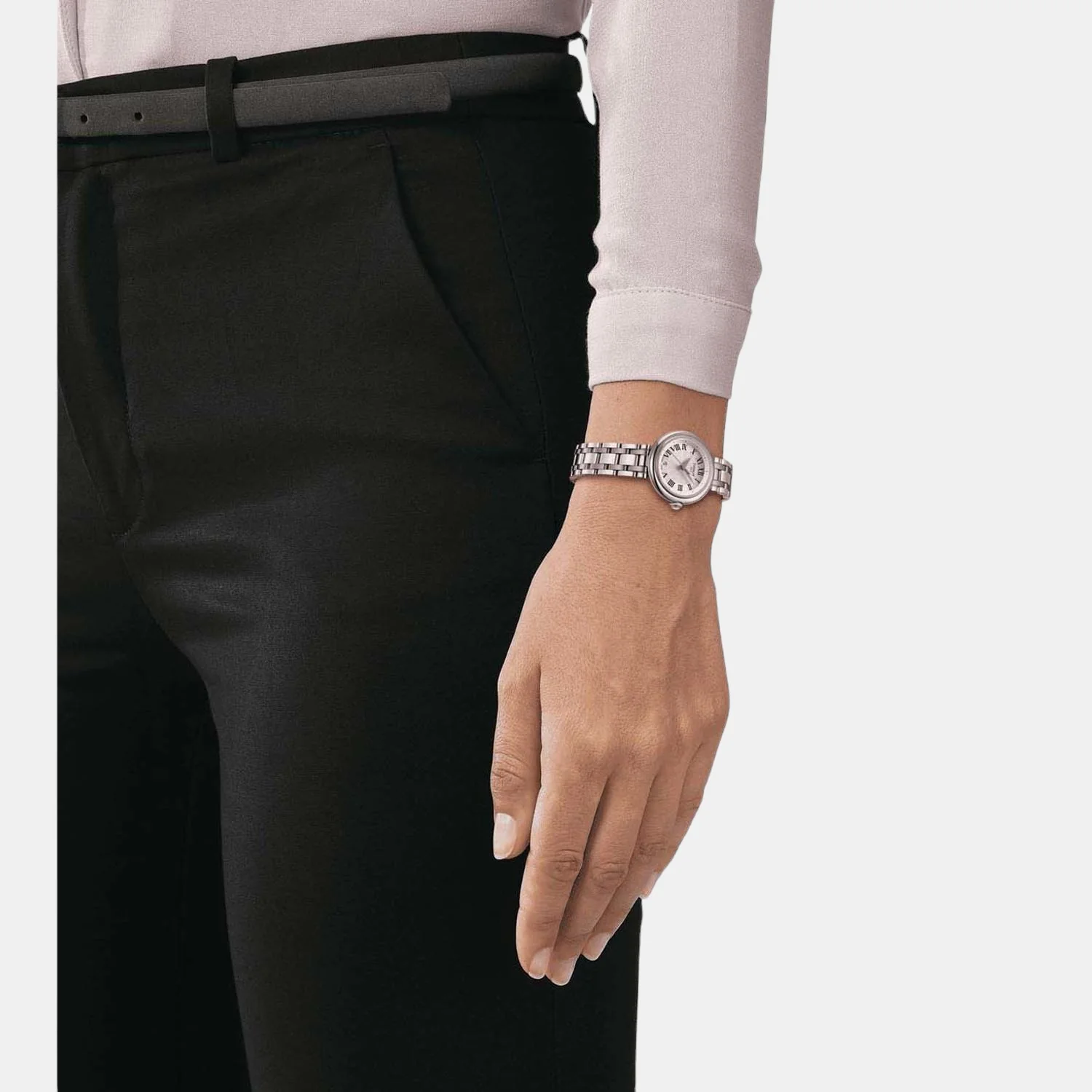 Bellissima Women Quartz White Dial Analog Stainless Steel Watch T1260101101300 - Image 3