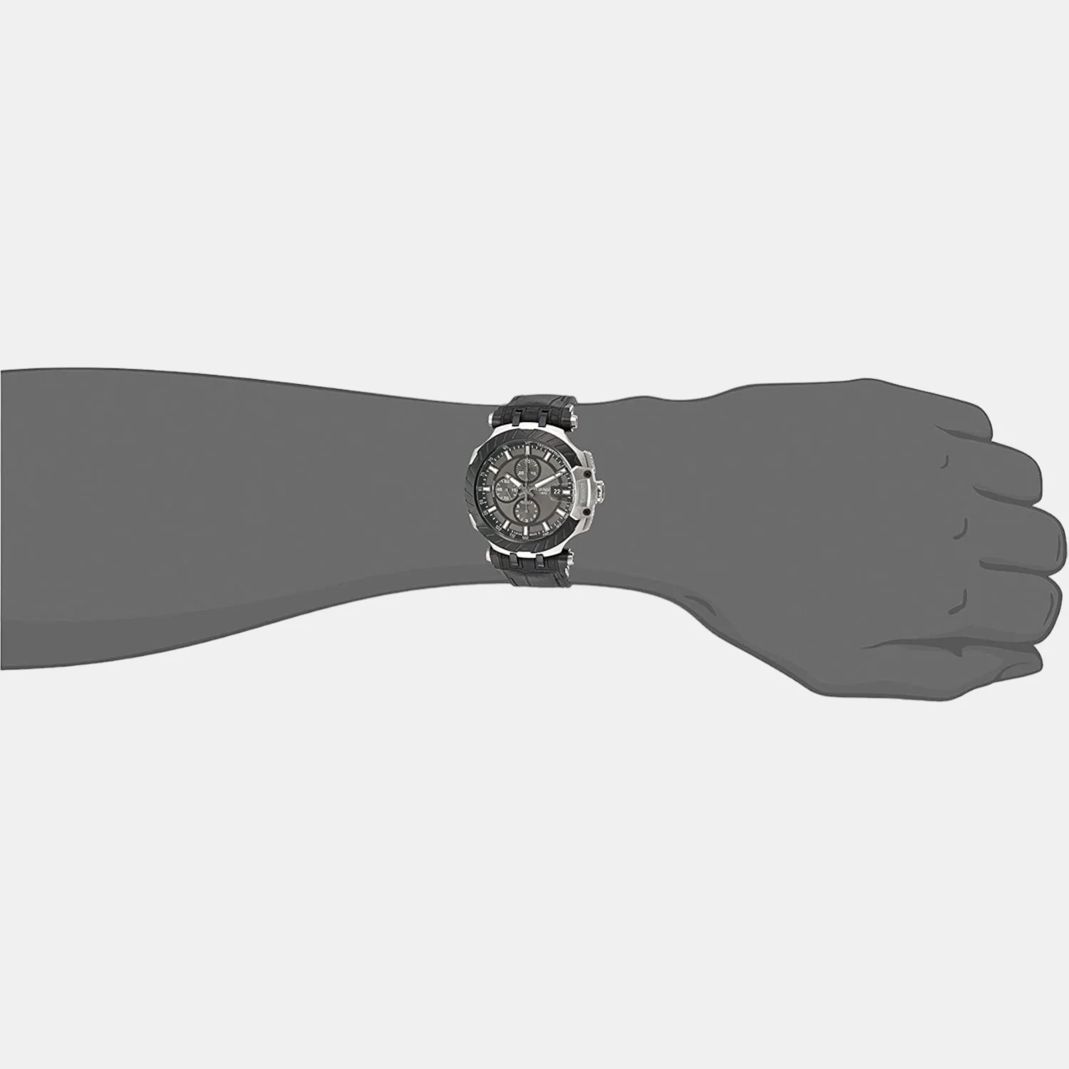 T-Race Men Automatic Chronograph Silicon Watch T1154272706100 - Image 3