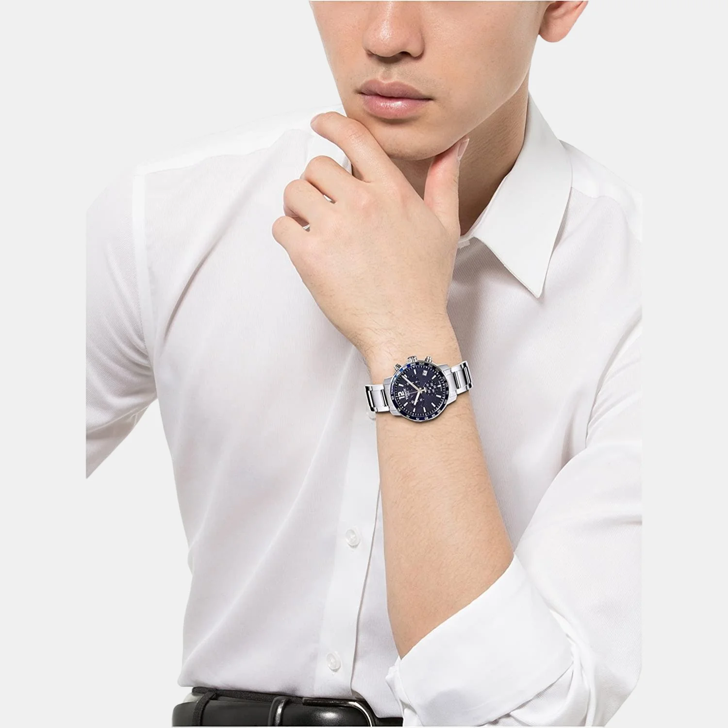 Quickster Men Chronograph Stainless Steel Watch T0954171104700 - Image 5