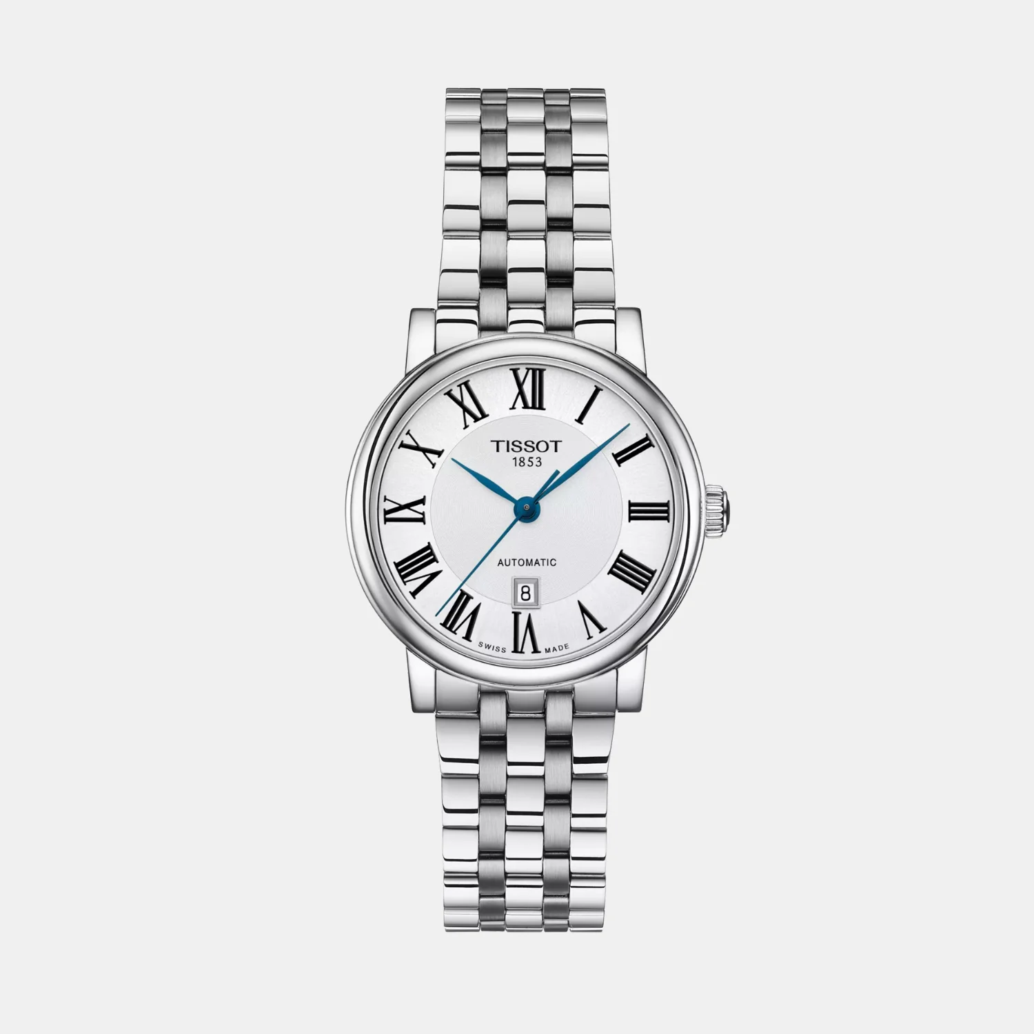 Carson Women Automatic Silver Dial Analog Stainless Steel Watch T1222071103300 - Image 5
