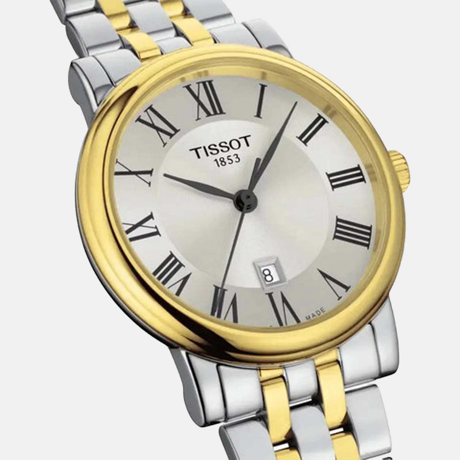 Carson Women Quartz Silver Dial Analog Stainless Steel Watch T1222102203300 - Image 2