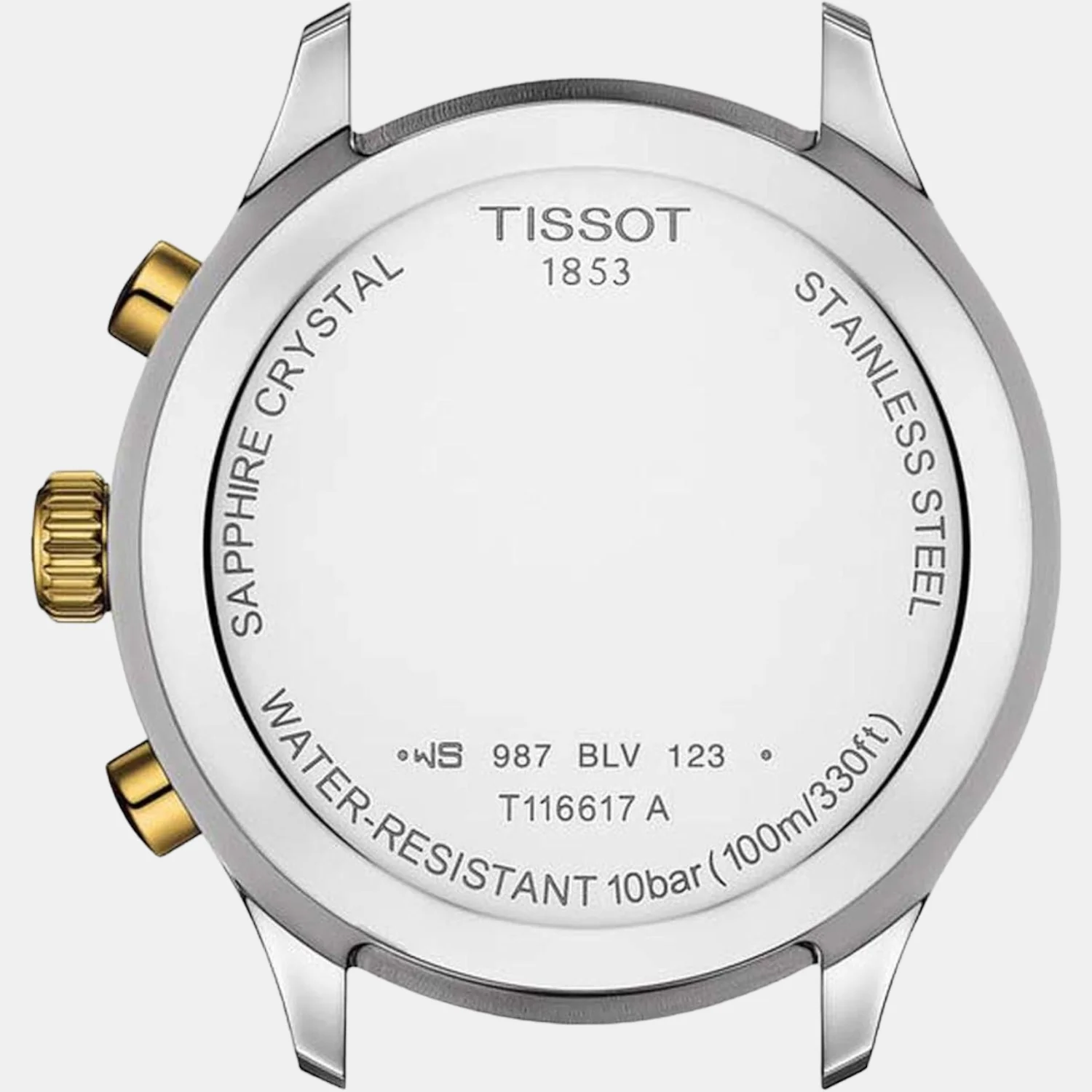 Chrono Xl Classic Men Quartz Champagne Dial Chronograph Stainless Steel Watch T1166172202100 - Image 3