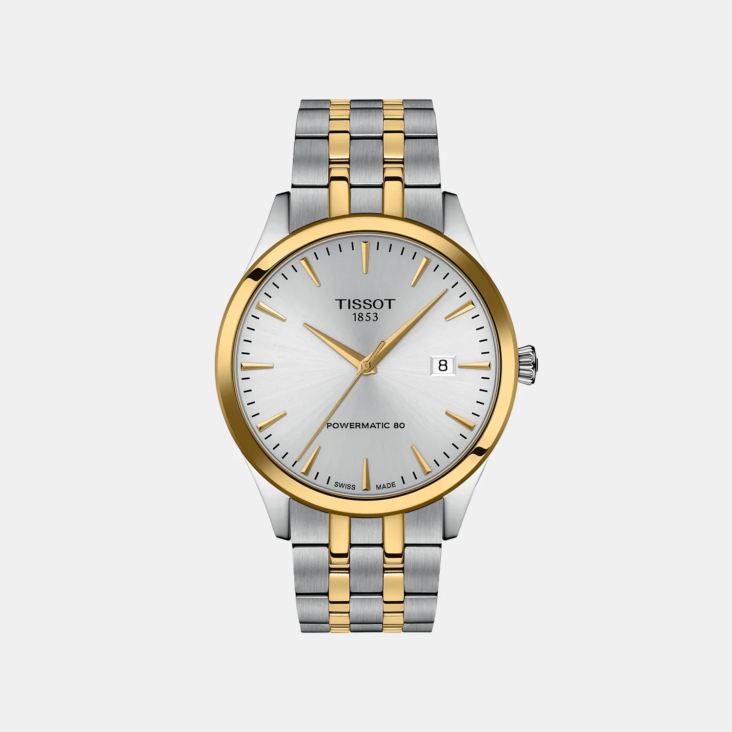 Classic Dream Men Automatic Silver Dial Analog Steel Watch T1584072203100