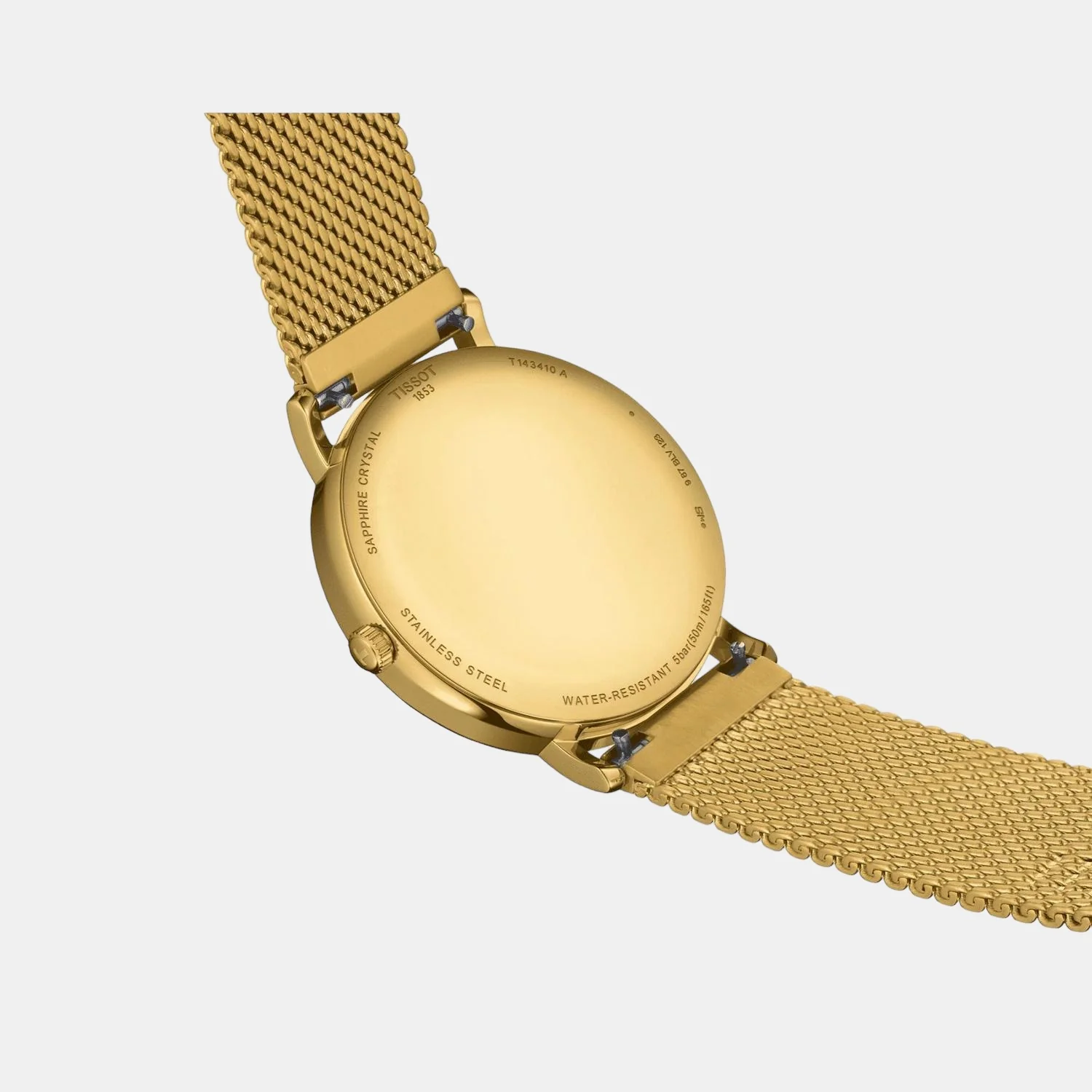Everytime Men Quartz Champagne Dial Analog Mesh Watch T1434103302100 - Image 3