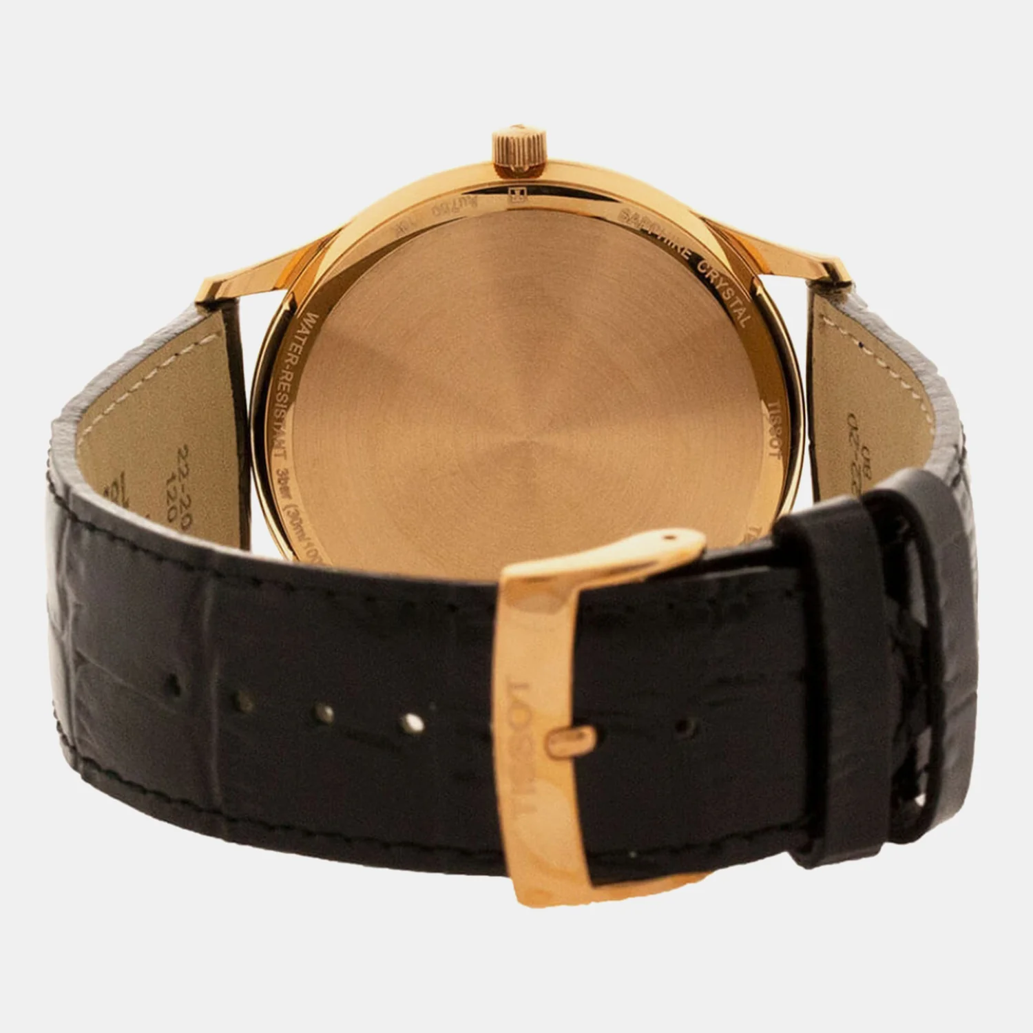 Excellence Men Quartz Brown Dial Analog Leather Watch T9264101629100 - Image 3