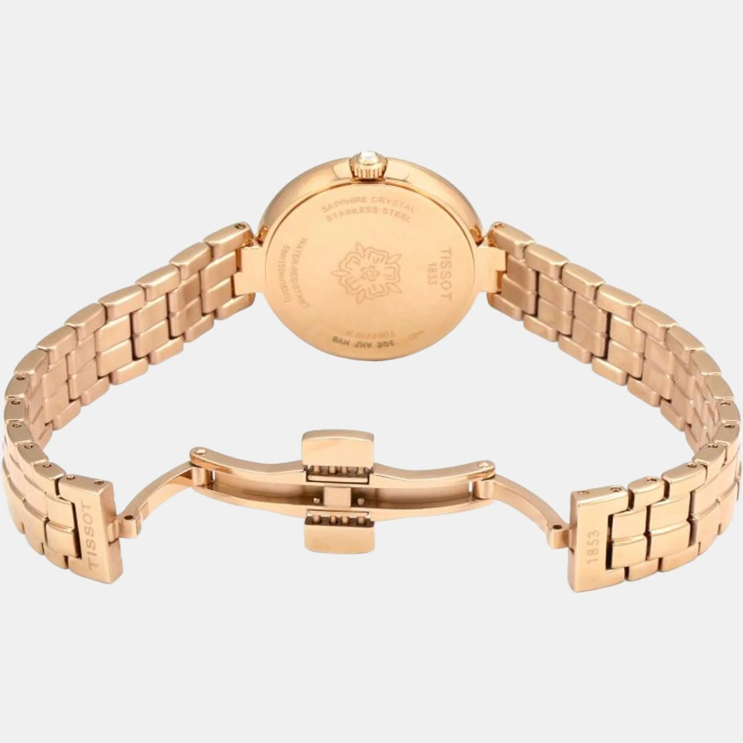 Flamingo Women Quartz Mother Of Pearl Dial Analog Stainless Steel Watch T0942103311101 - Image 5