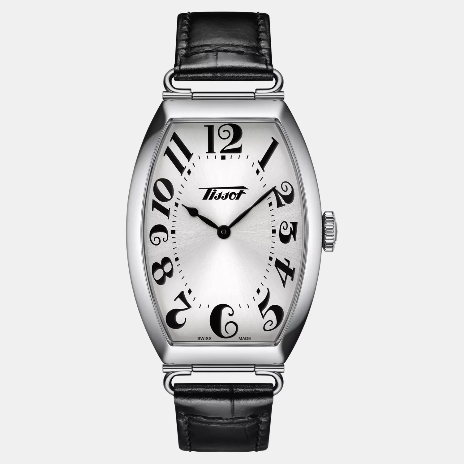 Heritage Porto Men Quartz Silver Dial Analog Leather Watch T1285091603200 - Image 2