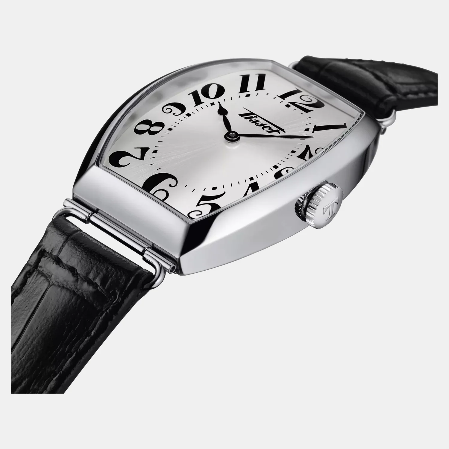 Heritage Porto Men Quartz Silver Dial Analog Leather Watch T1285091603200 - Image 5