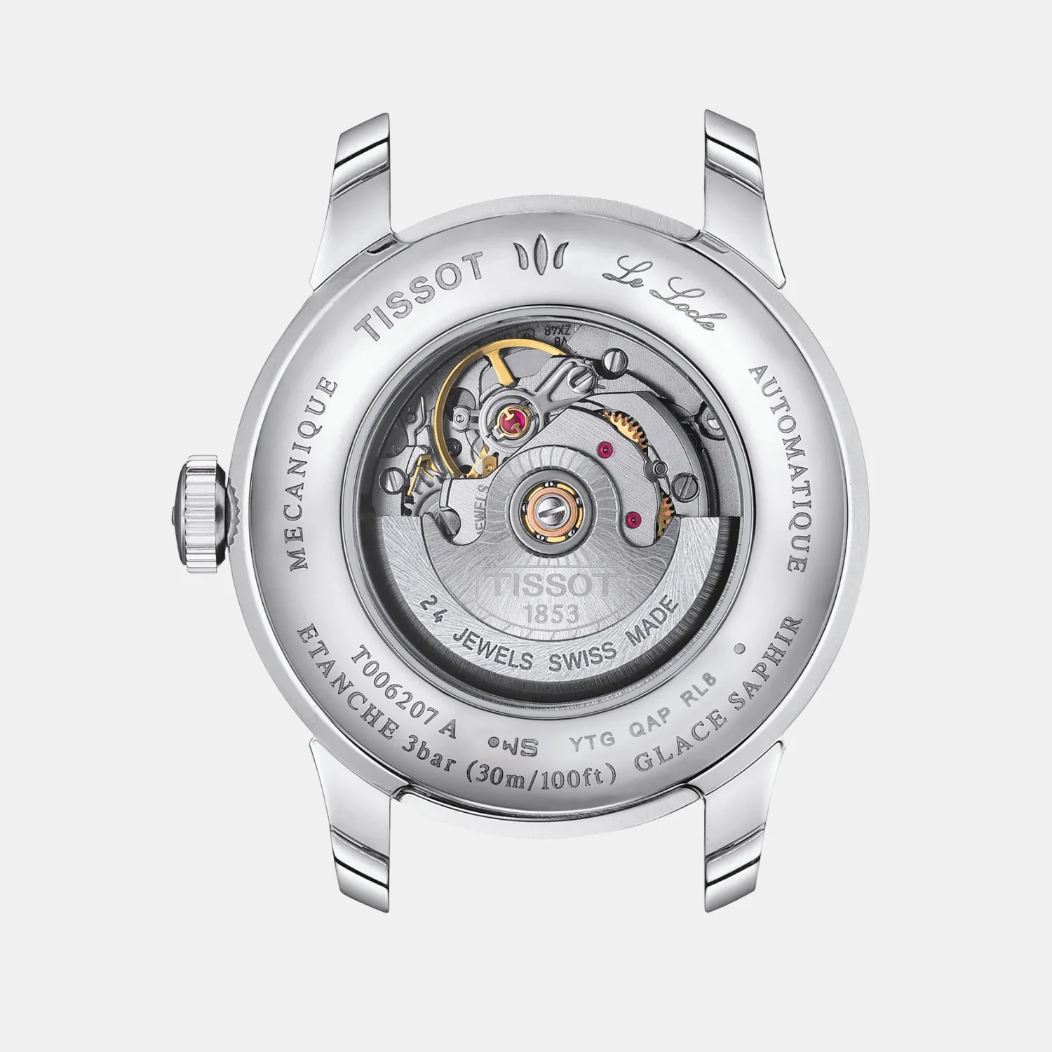 Le Locle Women Automatic Green Dial Analog Stainless Steel Watch T0062071109600 - Image 3