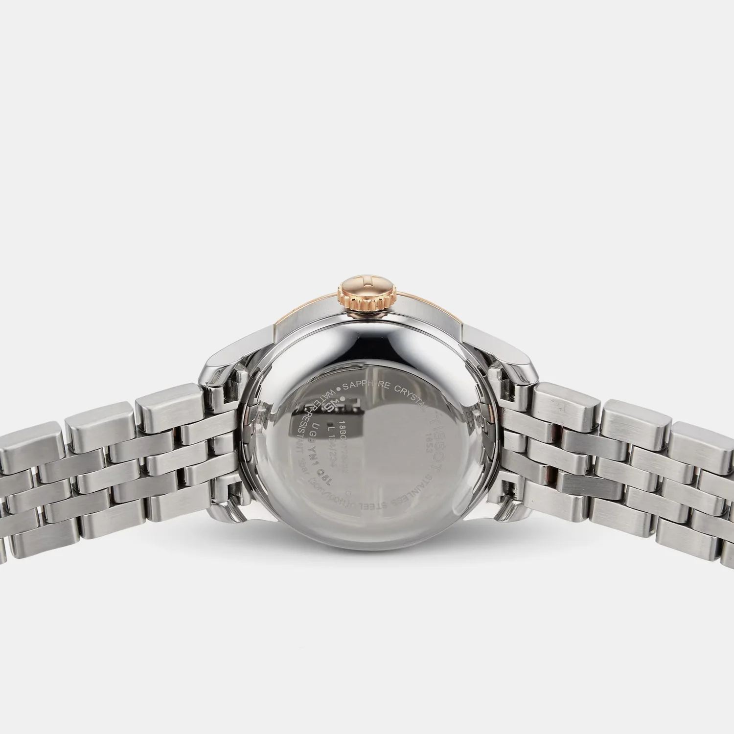 Le Locle Women Automatic Silver Dial Analog Stainless Steel Watch T41218333 - Image 5