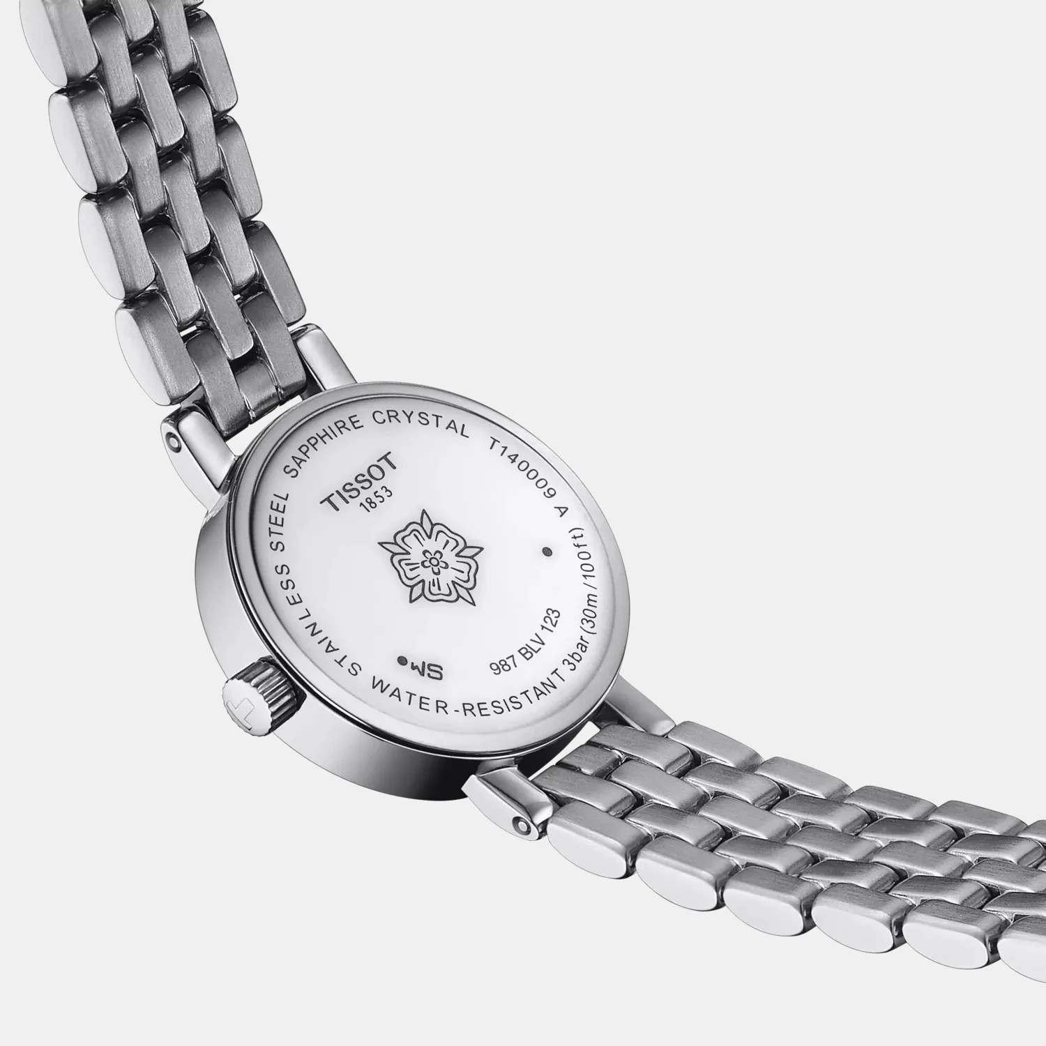 Lovely Women Quartz White Mother Of Pearl Dial Analog Stainless Steel Watch T1400096111600 - Image 5