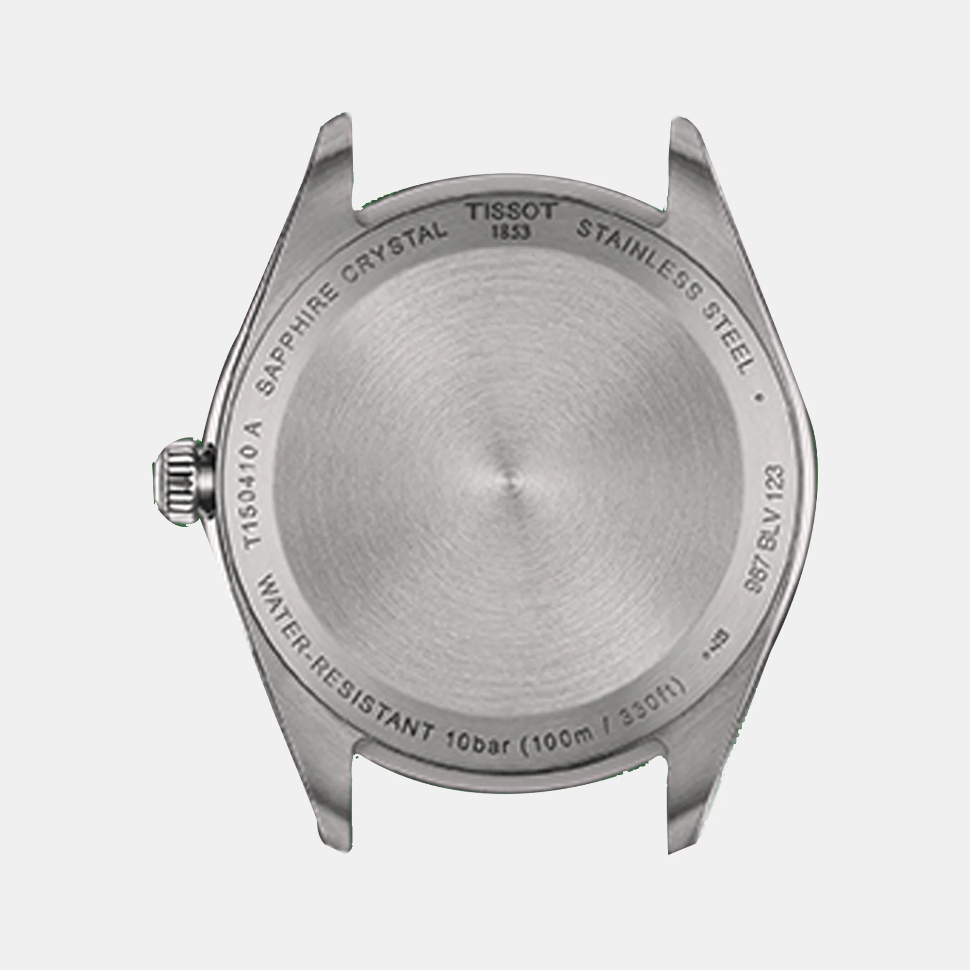 PR 100 Men Quartz Black Dial Analog Stainless Steel Watch T1504101105100 - Image 3
