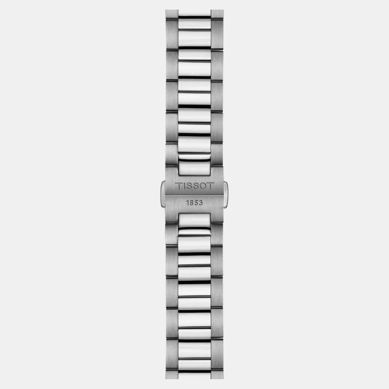 Pr 100 Men Quartz Grey Dial Analog Stainless Steel Watch T1504101108100 - Image 4