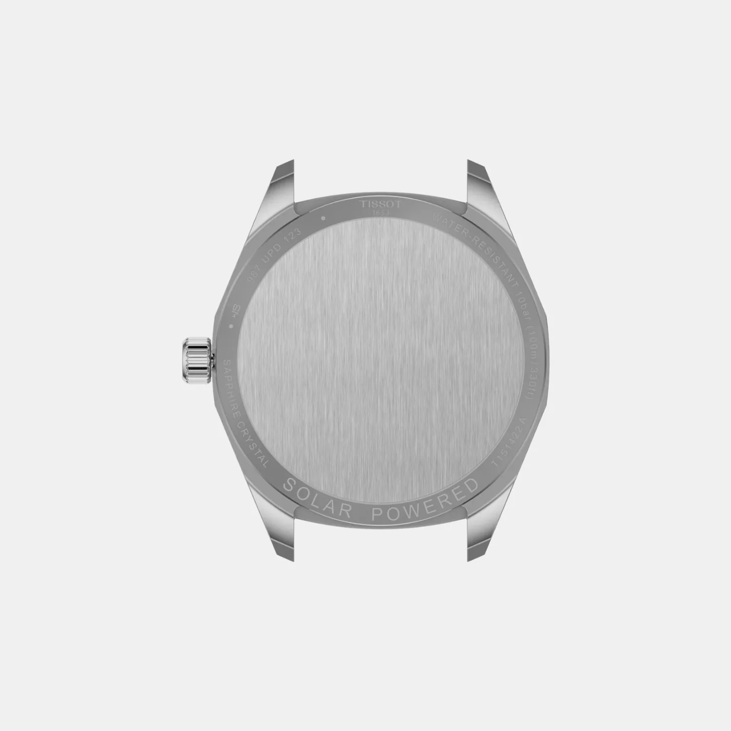 PRC 100 Solar Unisex Silver Dial Analog Stainless Steel Watch T1514221103100 - Image 5