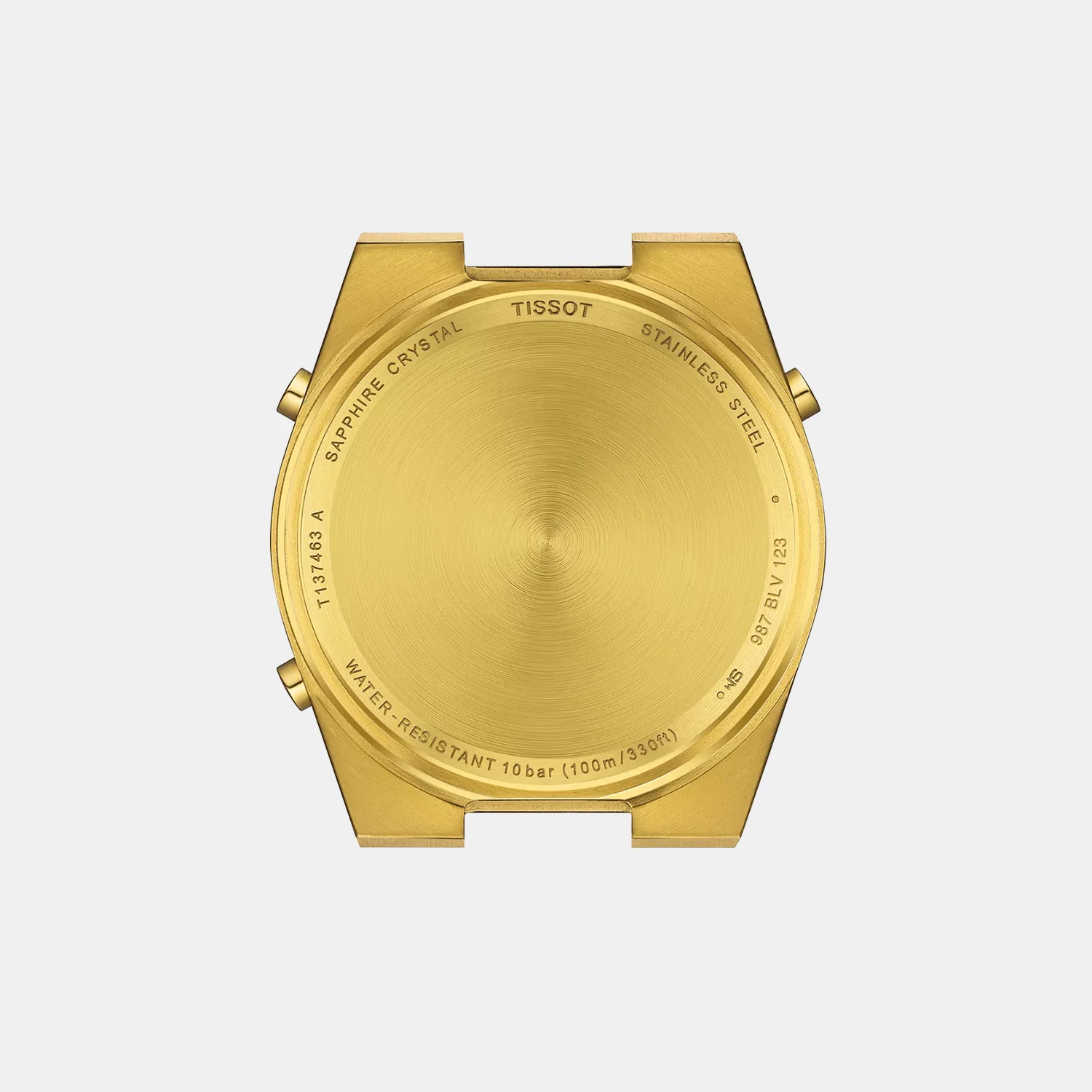 PRX Men Quartz Gold Dial Digital Stainless Steel Watch T1374633302000 - Image 3