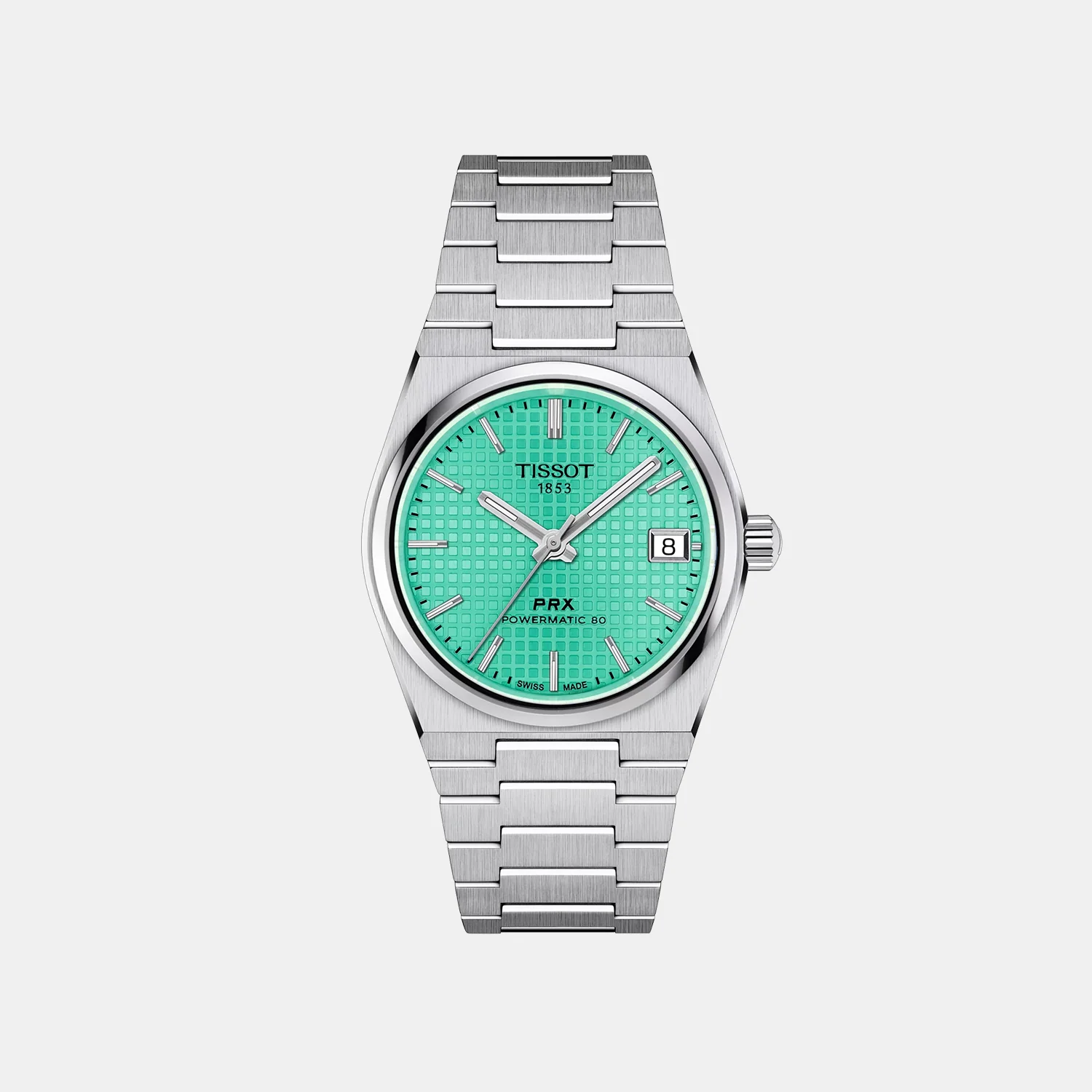 PRX Unisex Automatic Light Green Dial Analog Stainless Steel Watch T1372071109101