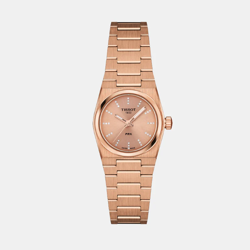 PRX Women Quartz Nude Dial Analog Stainless Steel Watch T1370103350600 - Image 2