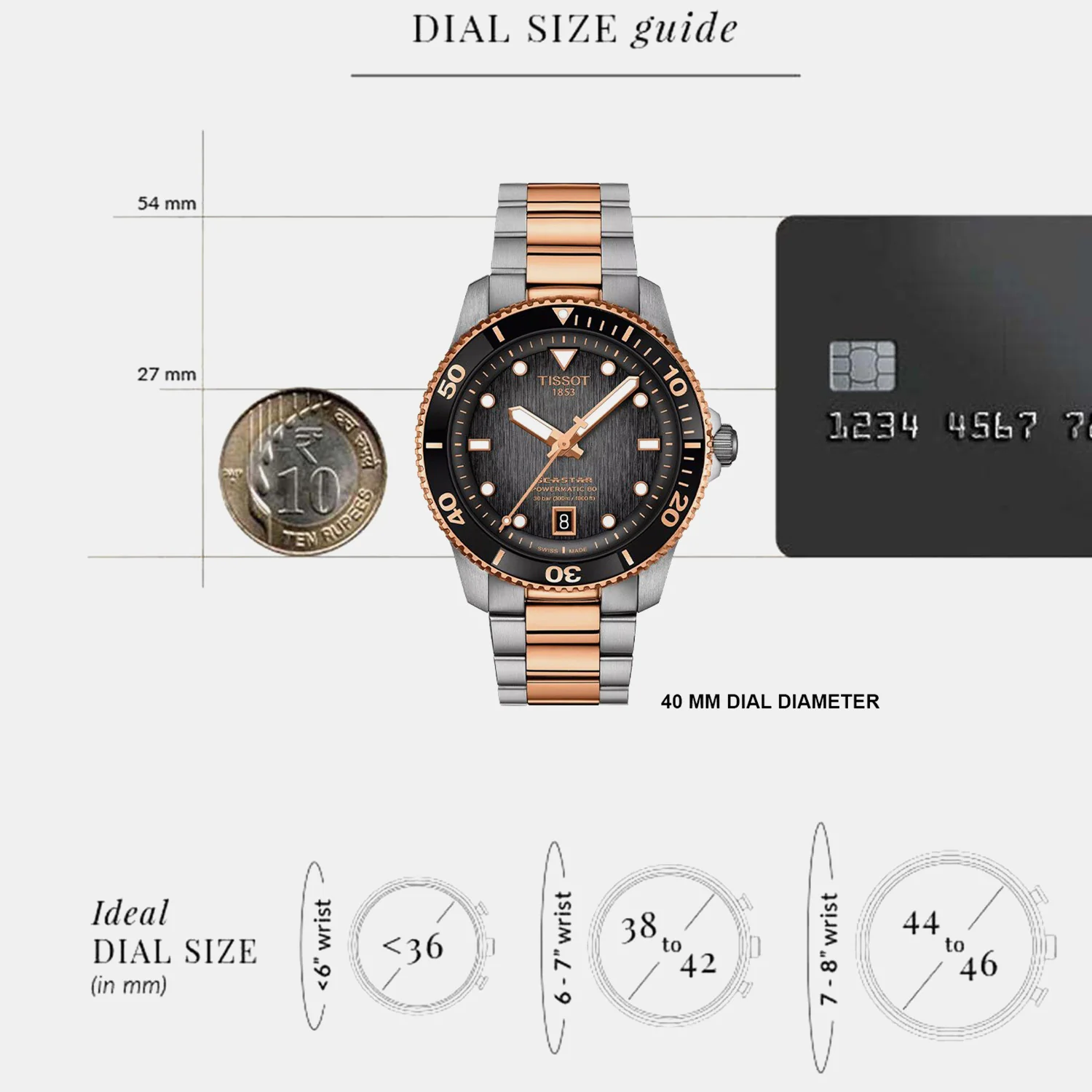 Seastar 1000 Men Automatic Grey Dial Analog Stainless Steel Watch T1208072205101 - Image 5