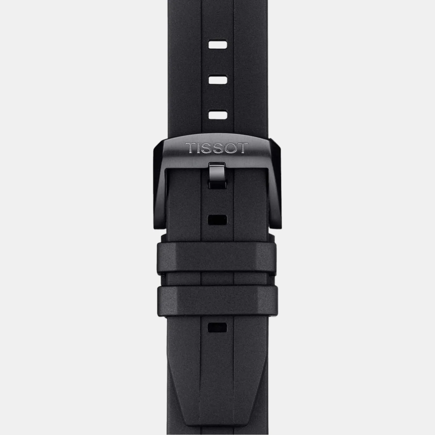 Seastar Men Quartz Black Dial Chronograph Silicone Watch T1204173705100 - Image 4