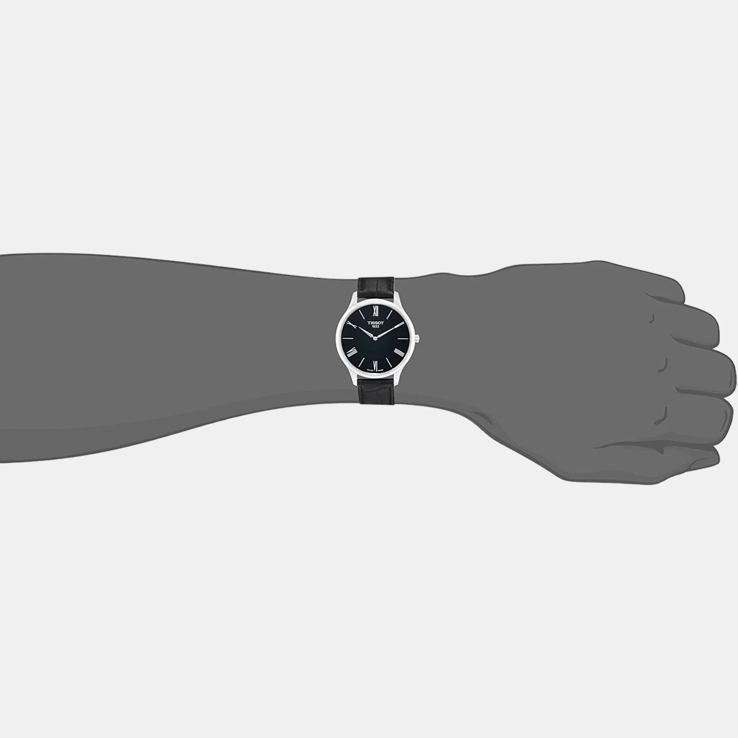 Tradition Men Analog Leather Watch T0634091605800 - Image 5