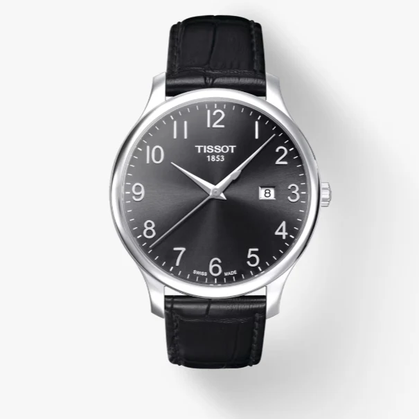 Tradition Men Analog Leather Watch T0636101605200