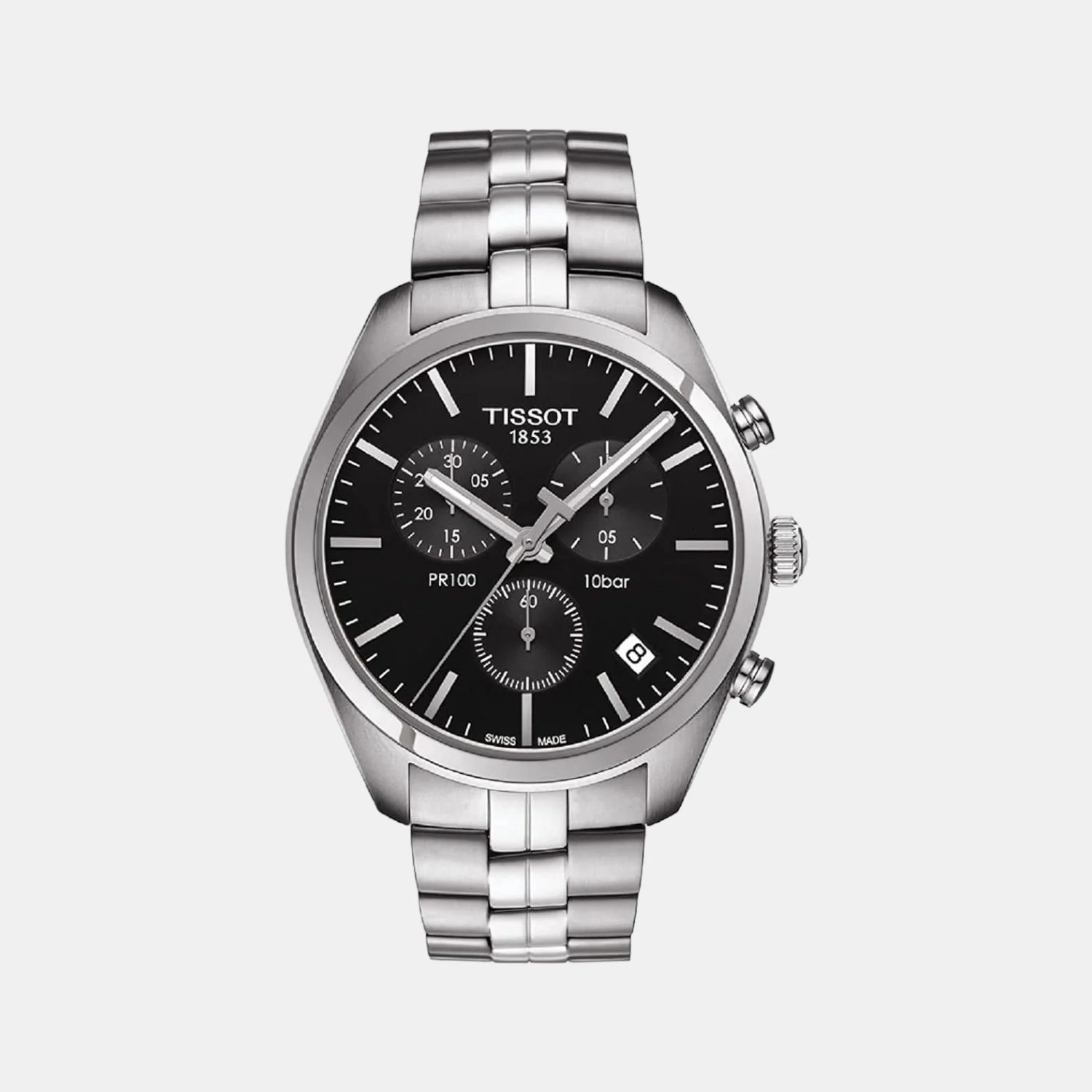 PR 100 Men Chronograph Stainless Steel Watch T1014171105100