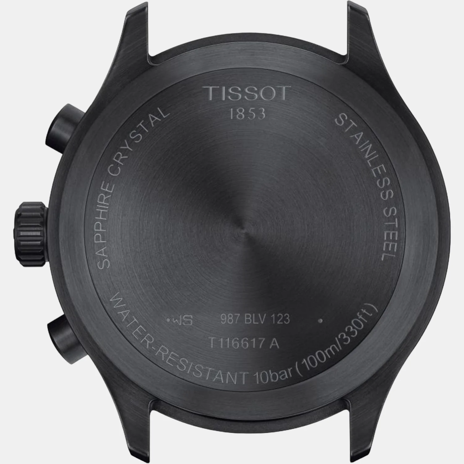 Tissot XL Men Quartz Black Dial Analog Leather Watch T1166173605203 - Image 3