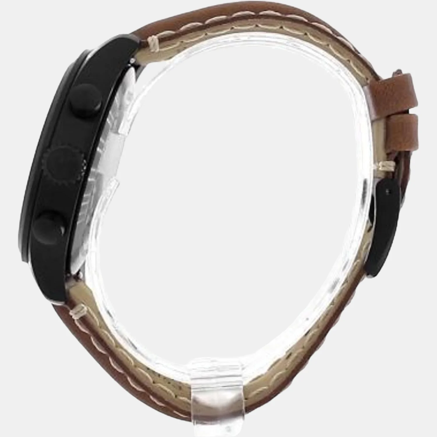 Tissot XL Men Quartz Black Dial Analog Leather Watch T1166173605203 - Image 9