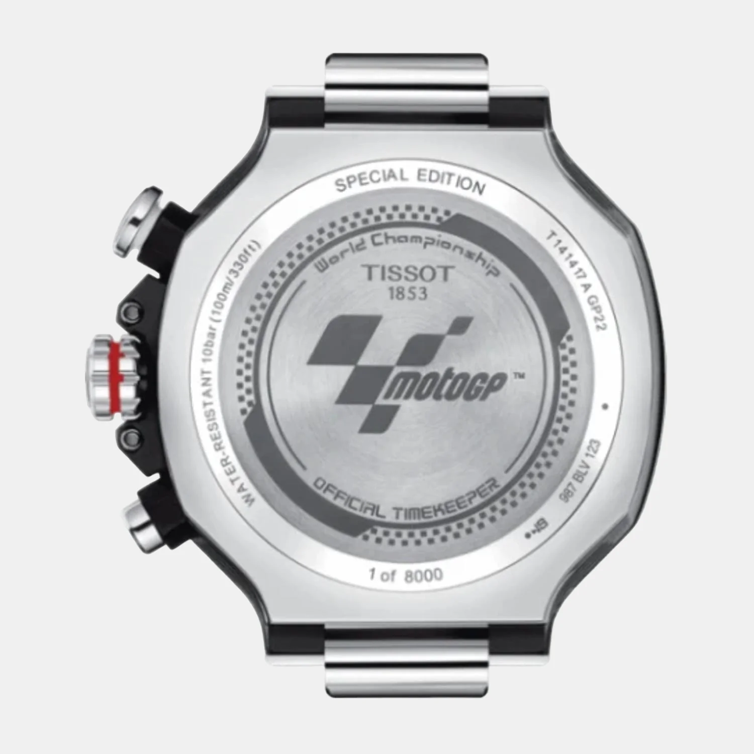 T-Race Men Stainless Steel Chronograph Watch T1414171105700 - Image 4