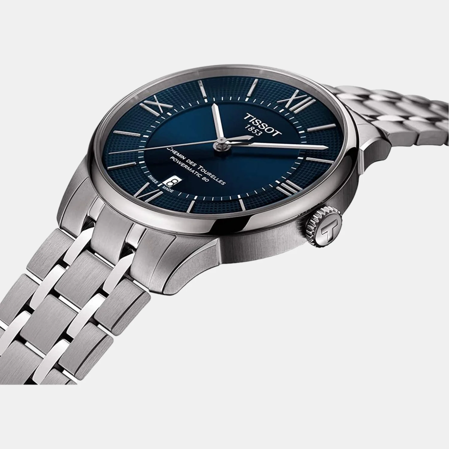 Chemin Des Tourelles Men Analog Stainless Steel Watch T0994071104800 - Image 2