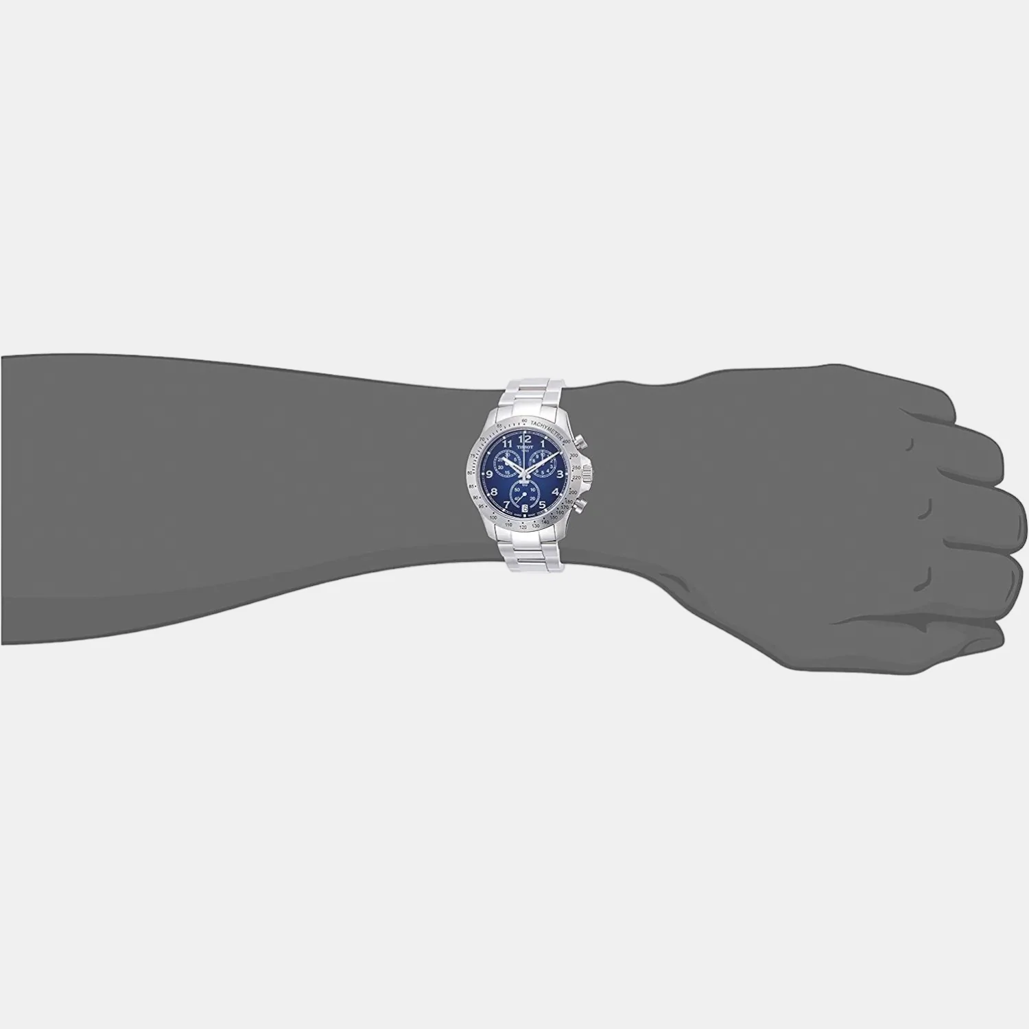 V8 Quartz Men Chronograph Stainless Steel Watch T1064171104200 - Image 5