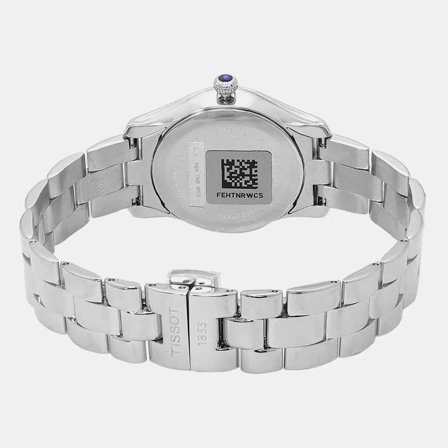 T-Wave Women Quartz Blue Dial Analog Stainless Steel Watch T1122101104600 - Image 3