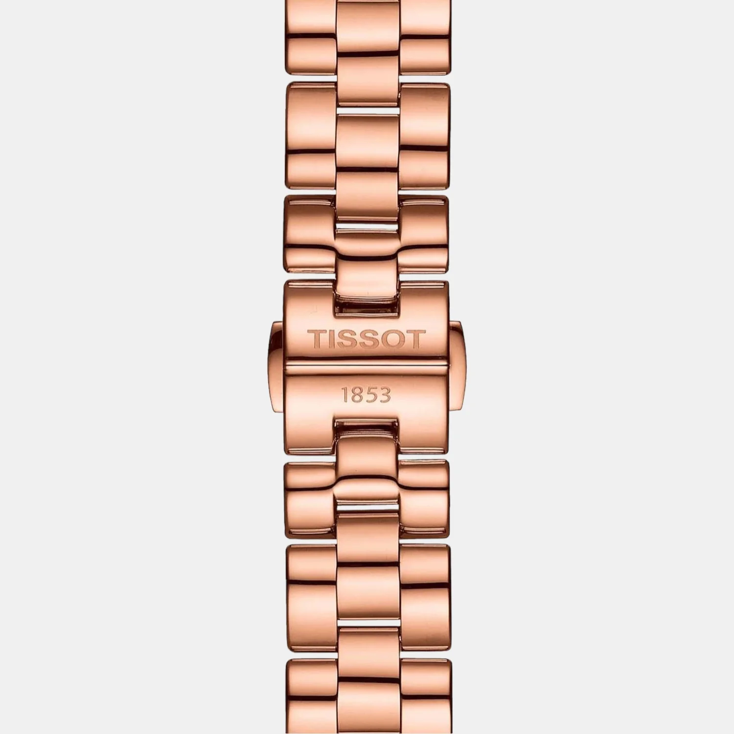 T-Wave Women Quartz Rose Gold Dial Analog Stainless Steel Watch T1122103345600 - Image 4