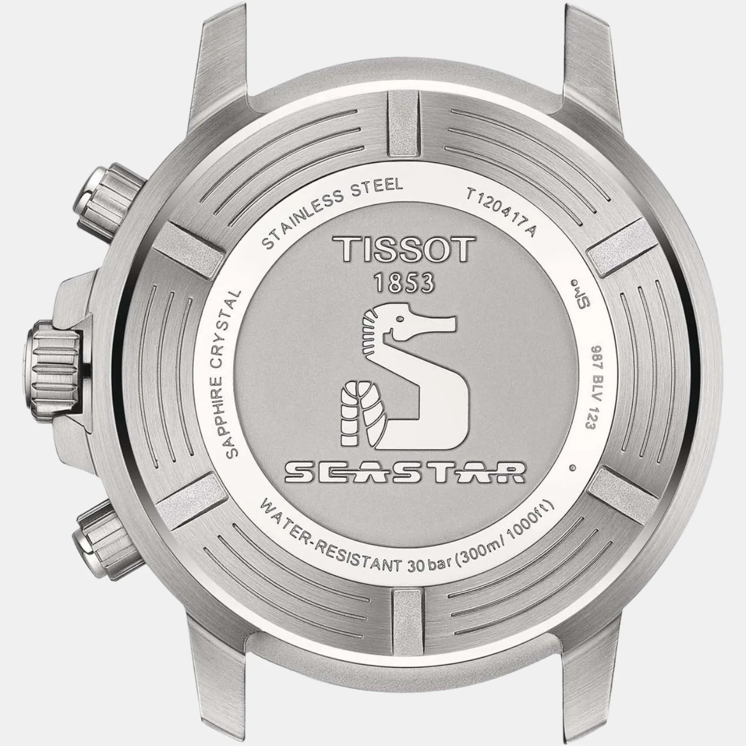Seastar Men Stainless Steel Chronograph Watch T1204171109100 - Image 2