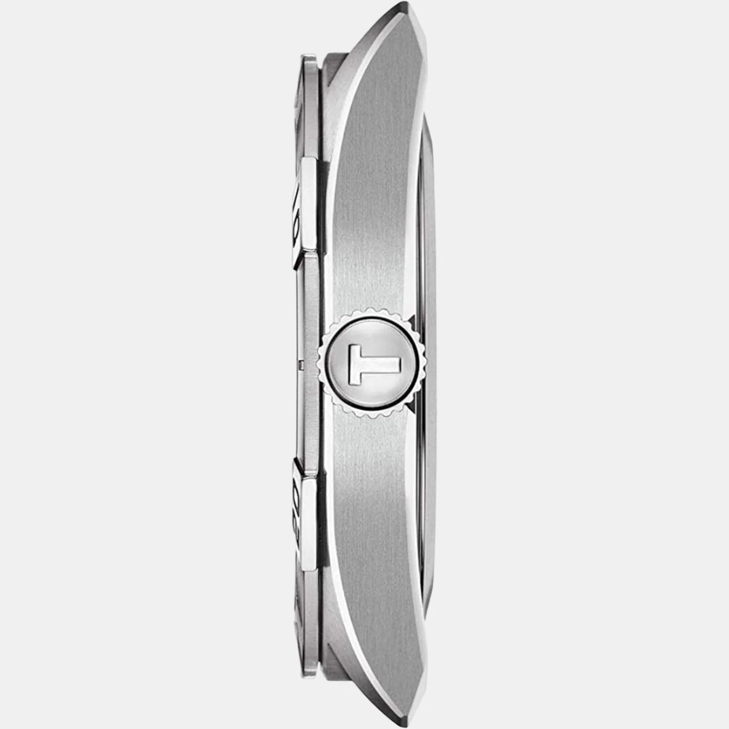 PR 100 Men Quartz Silver Dial Analog Leather Watch T1016101603100 - Image 2
