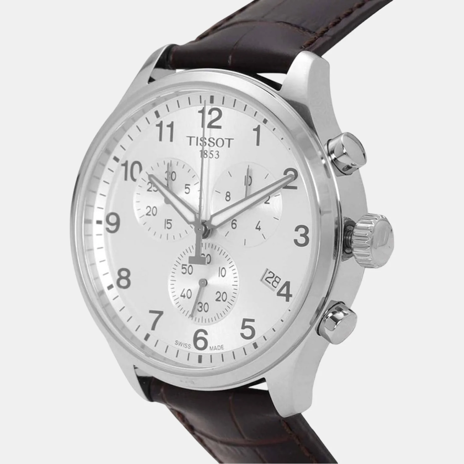 Chrono Xl Men Chronograph Leather Watch T1166171603700 - Image 3