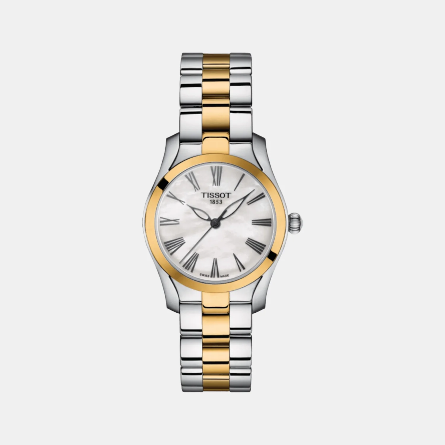 T-Wave Women Analog Stainless Steel Watch T1122102211300