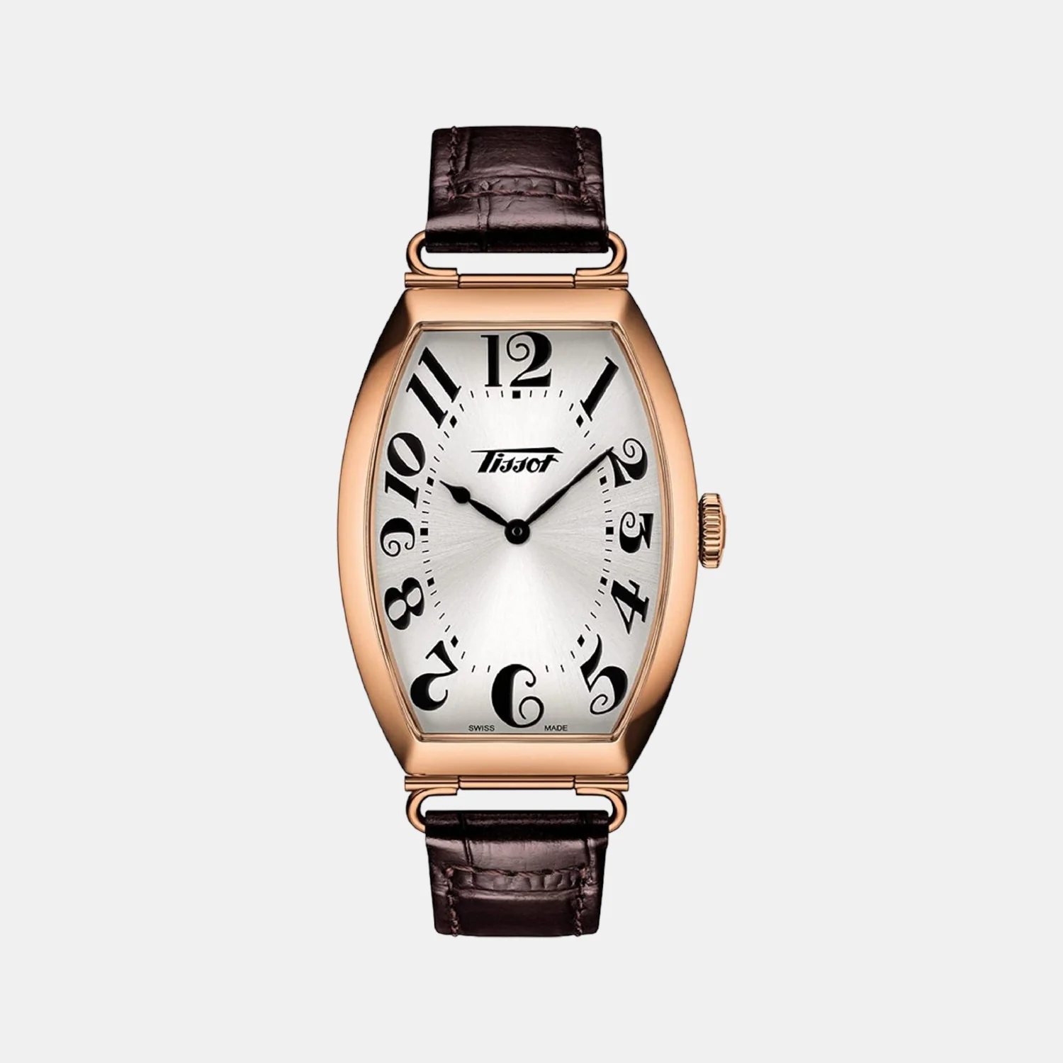 Tissot Gentleman Women Quartz White Dial Analog Leather Watch T1285093603200