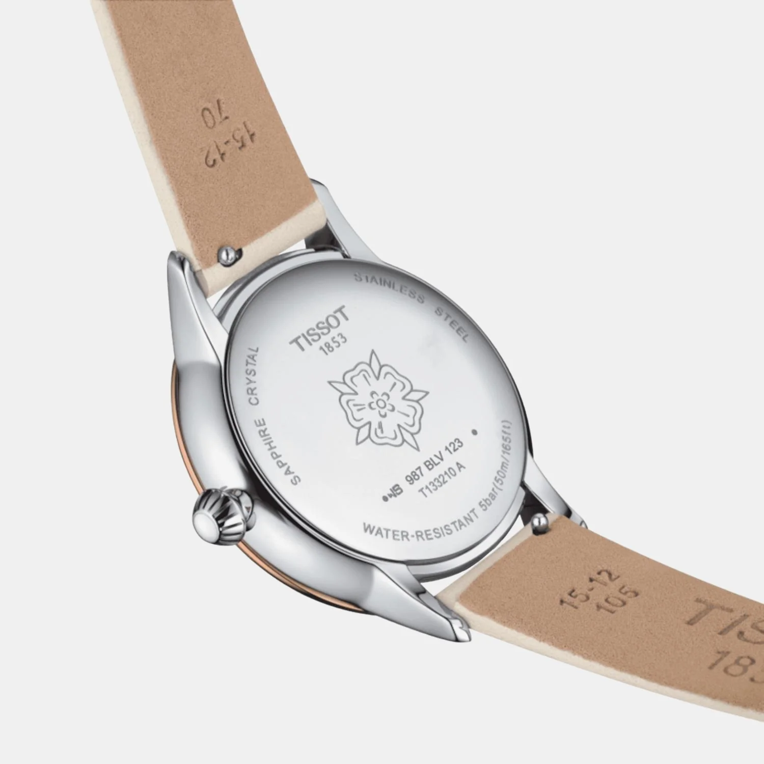 Odaci-T Women Quartz White Dial Analog Leather Watch T1332102603100 - Image 4