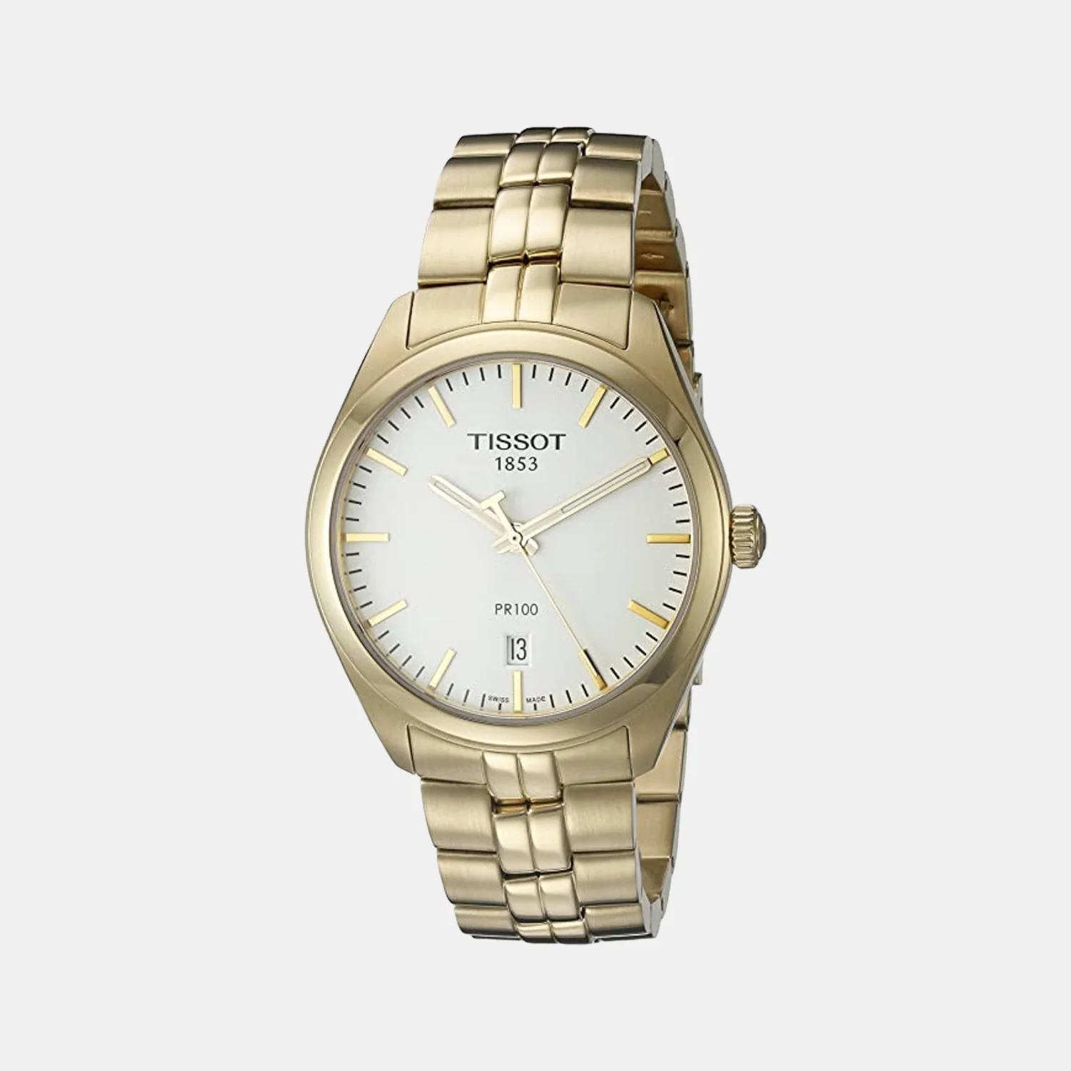 PR 100 Men Analog Stainless Steel Watch T1014103303100