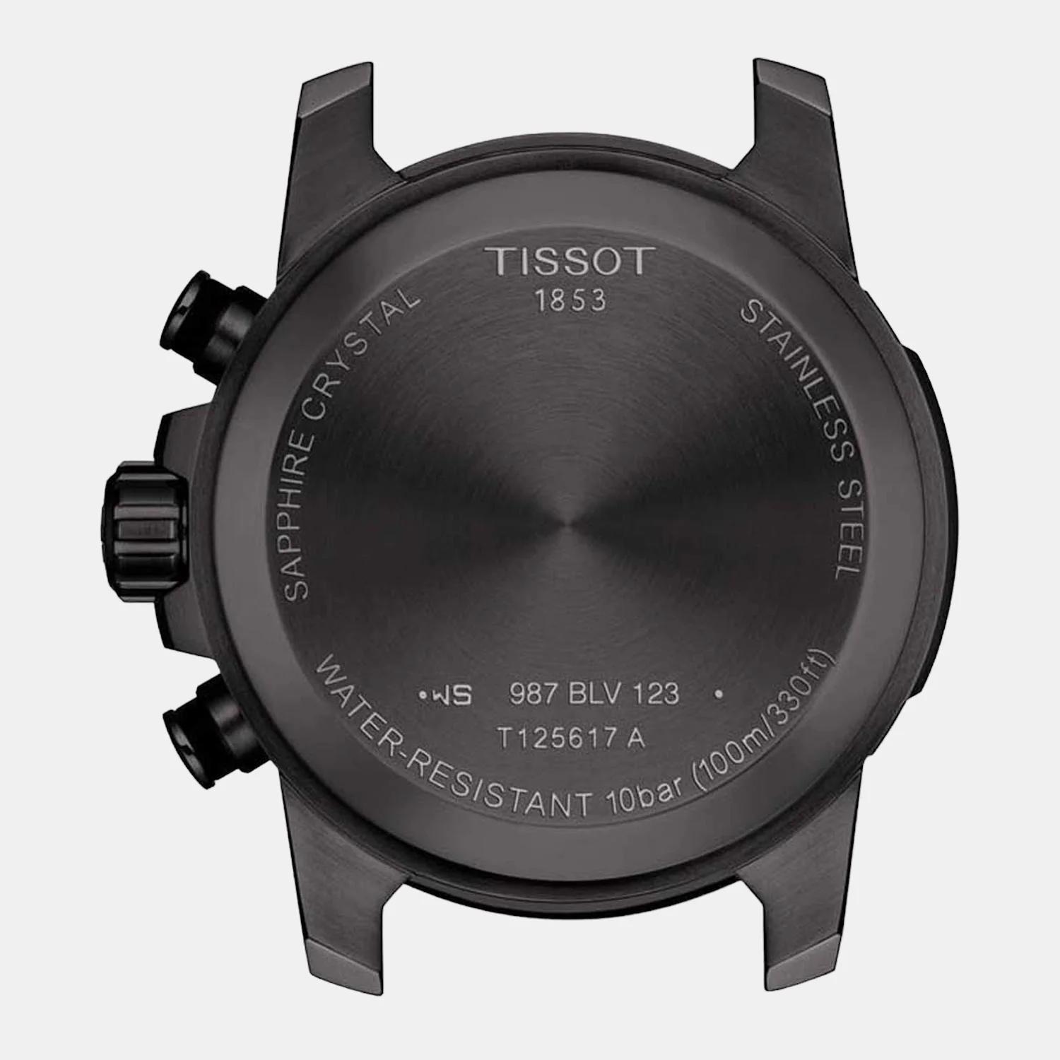 Supersport Chrono Men Quartz Black Dial Chronograph Stainless Steel Watch T1256173305100 - Image 2