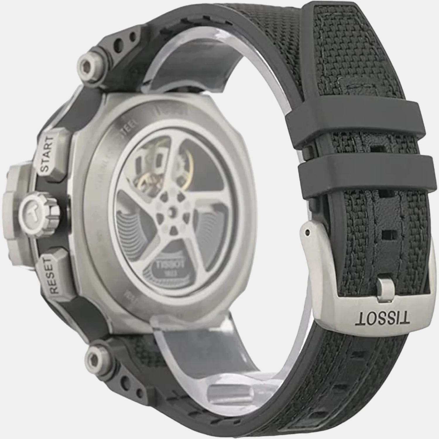 T-Race Men Automatic Silver Dial Chronograph Rubber Watch T1154272703100 - Image 5